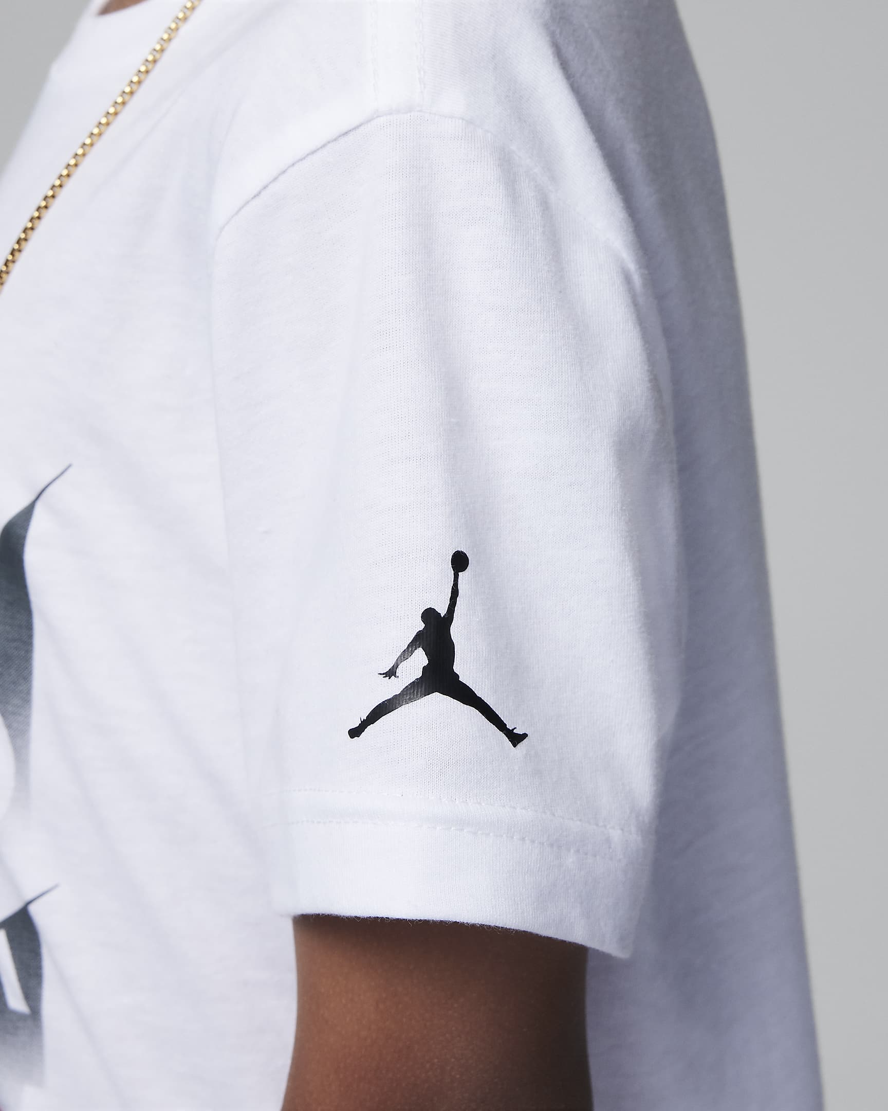 Jordan AJ12 Stealth Mode Tee Little Kids T-Shirt - White