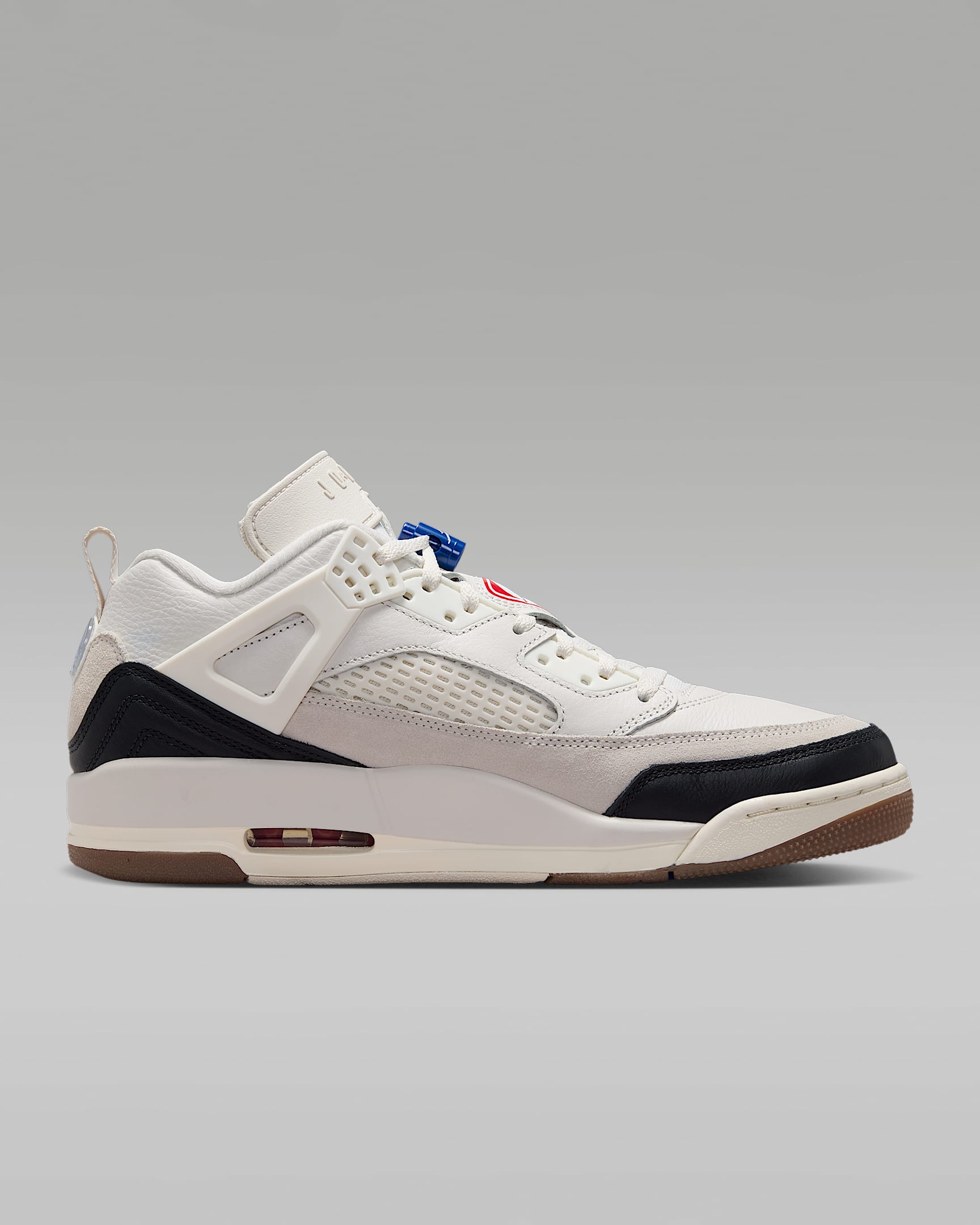Jordan Spizike Low Men's Shoes - Phantom/Sail/Old Royal/University Red