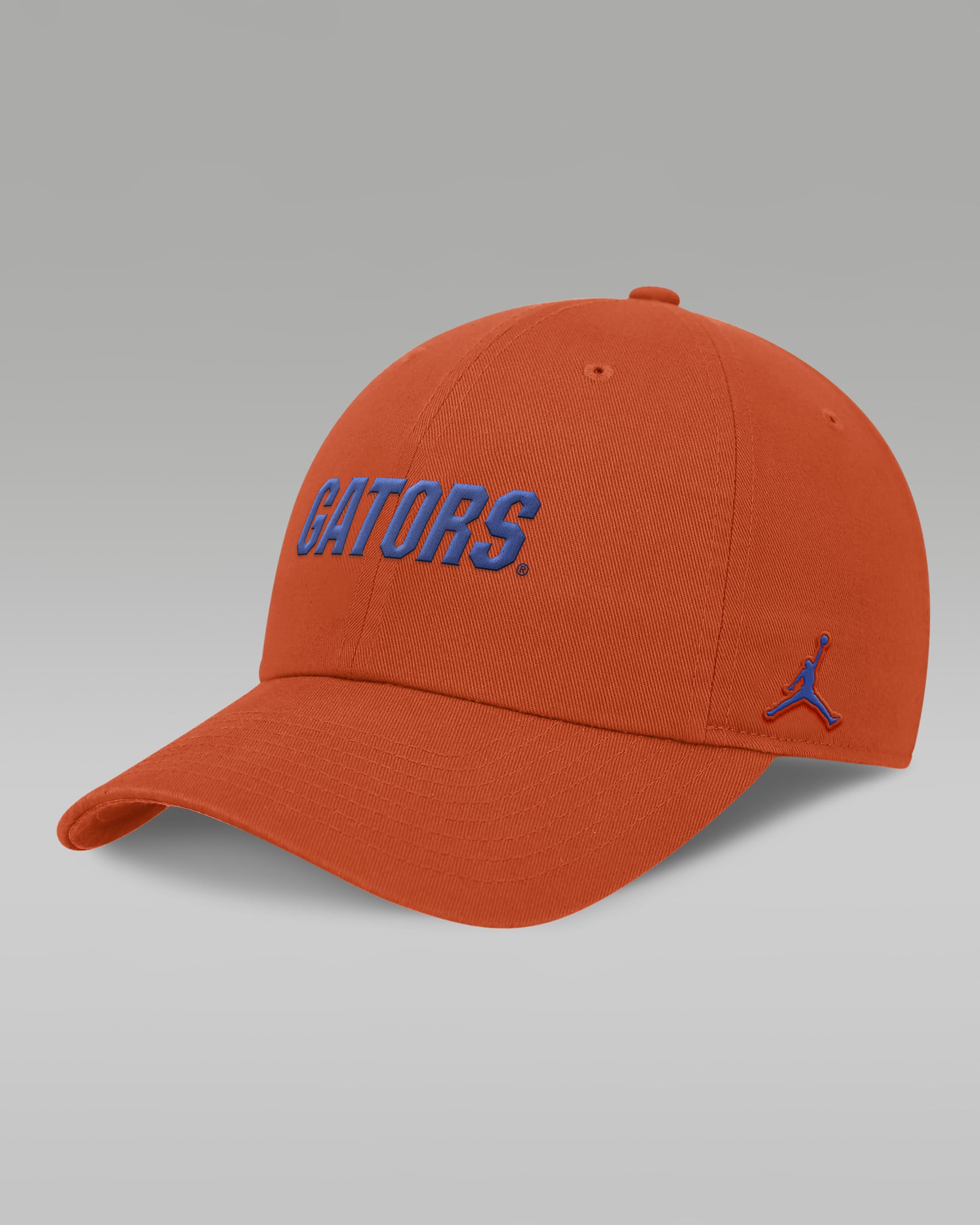 Florida Gators On-Field Club Men's Jordan Dri-FIT College Adjustable Hat - University Orange