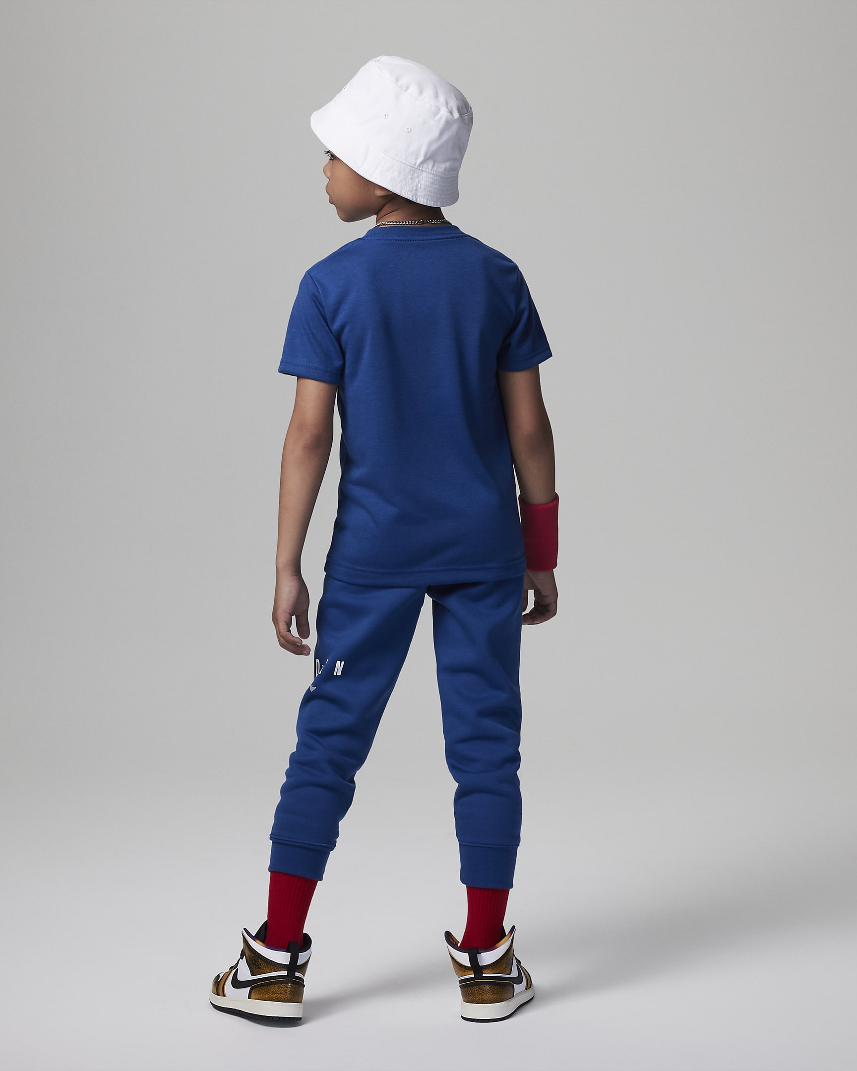 Jordan Younger Kids' Jumpman Sustainable Trousers Set - True Blue