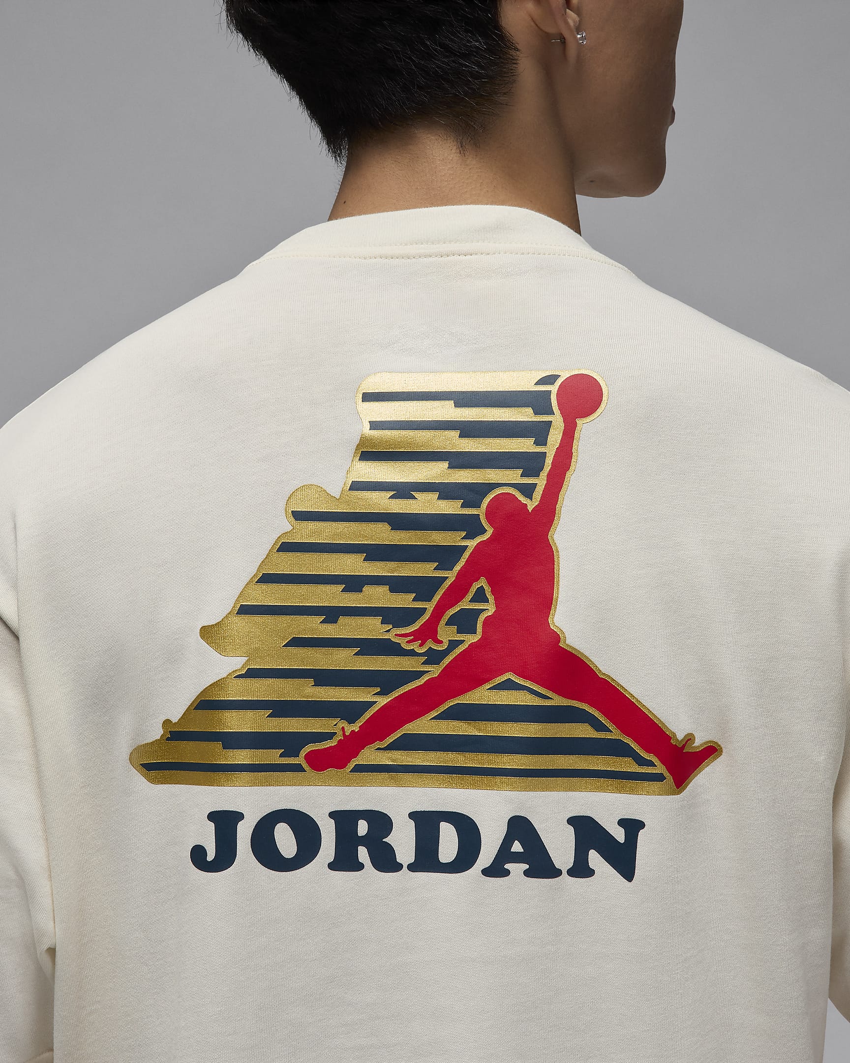 Playera con gráfico para hombre Jordan - Marfil pálido