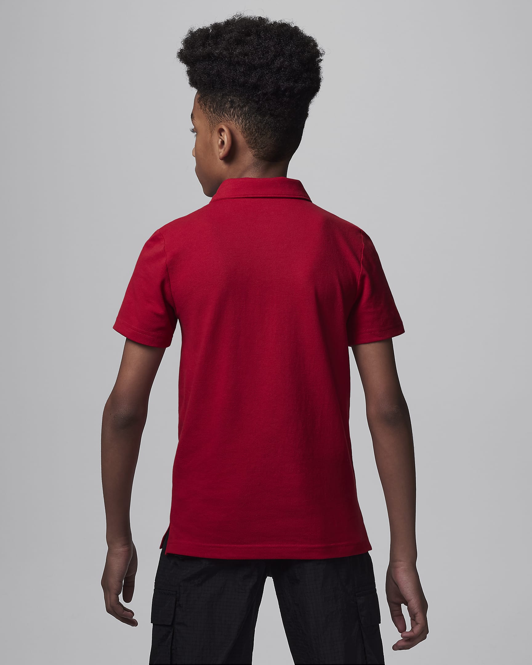 Jordan Jumpman Polo Big Kids' Top - Gym Red