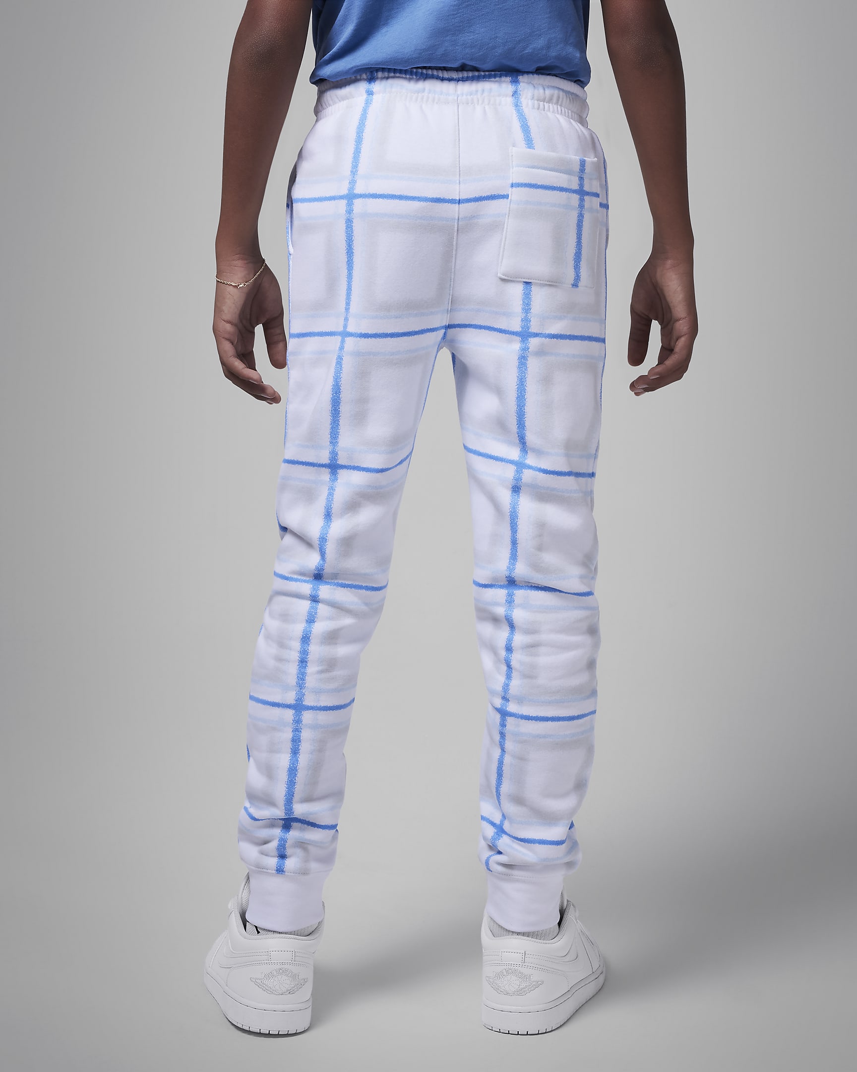 Jordan Brooklyn Essentials Big Kids' Holiday Fleece Pants.