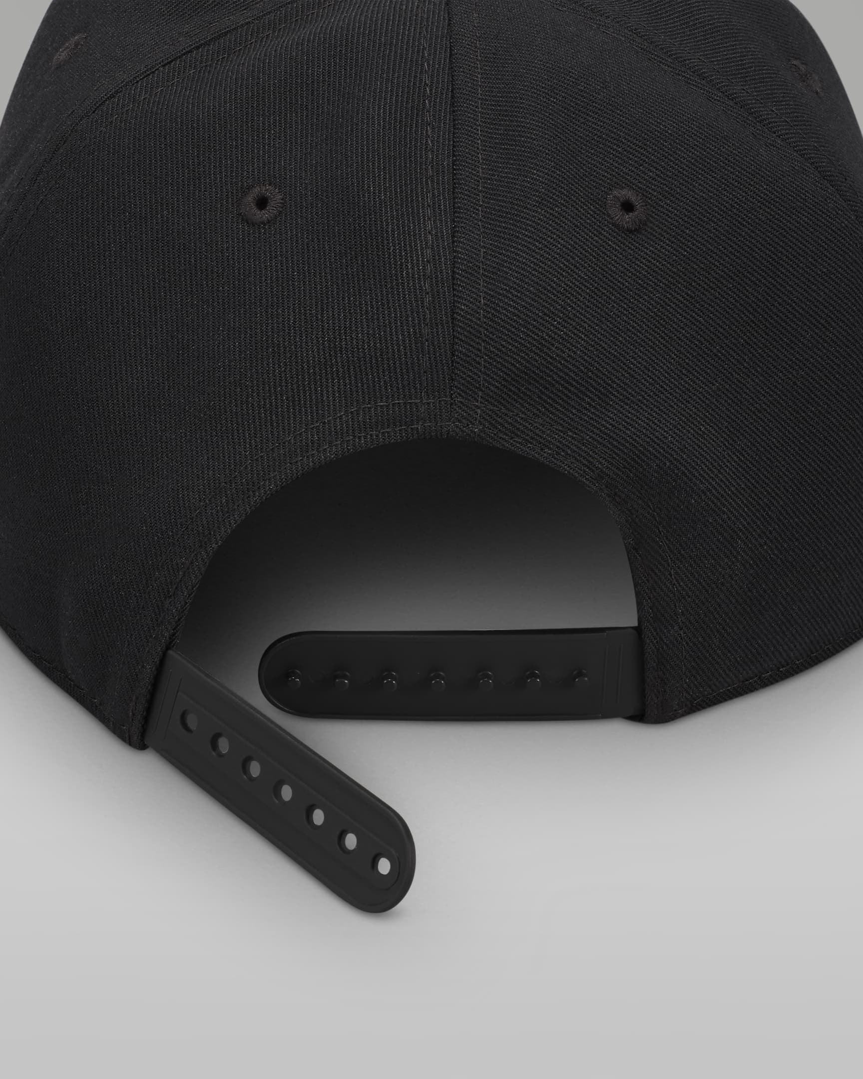 Air Jordan Pro unstrukturierte Cap mit flachem Schirm - Off Noir/Off Noir