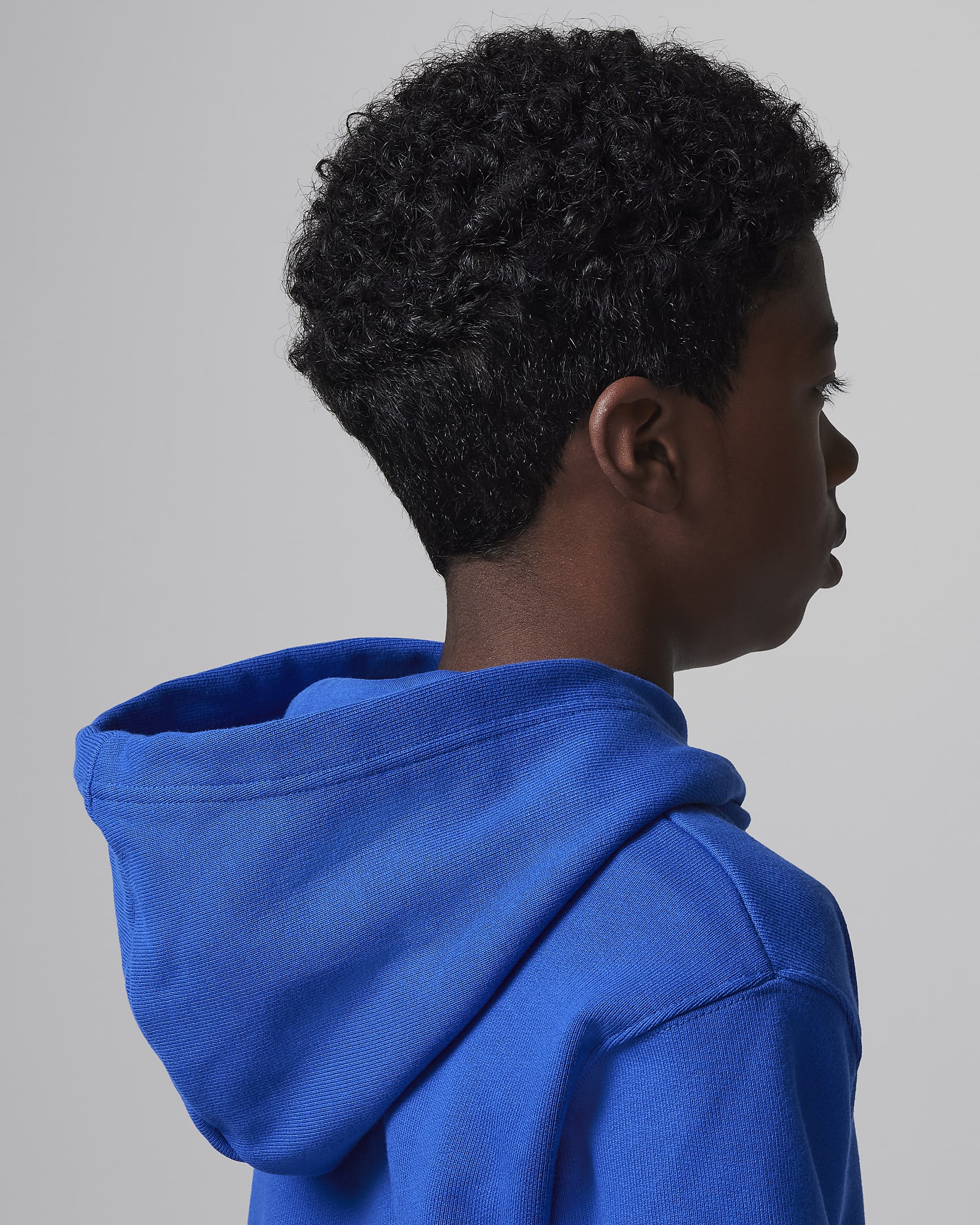 Jordan Big Kids' MJ Air Jordan Paris Pullover Hoodie - Game Royal