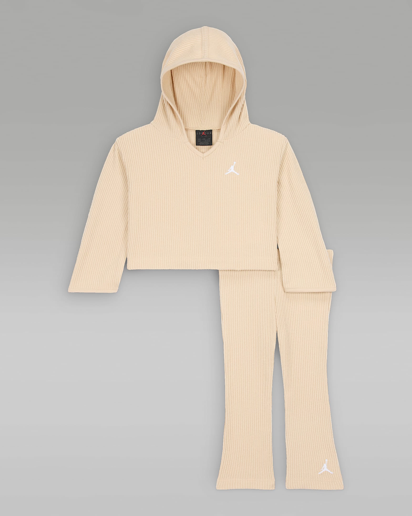 Conjunto de duas peças com pullover canelado Heir to the Crown Jordan para bebé (12–24 meses) - Sanddrift