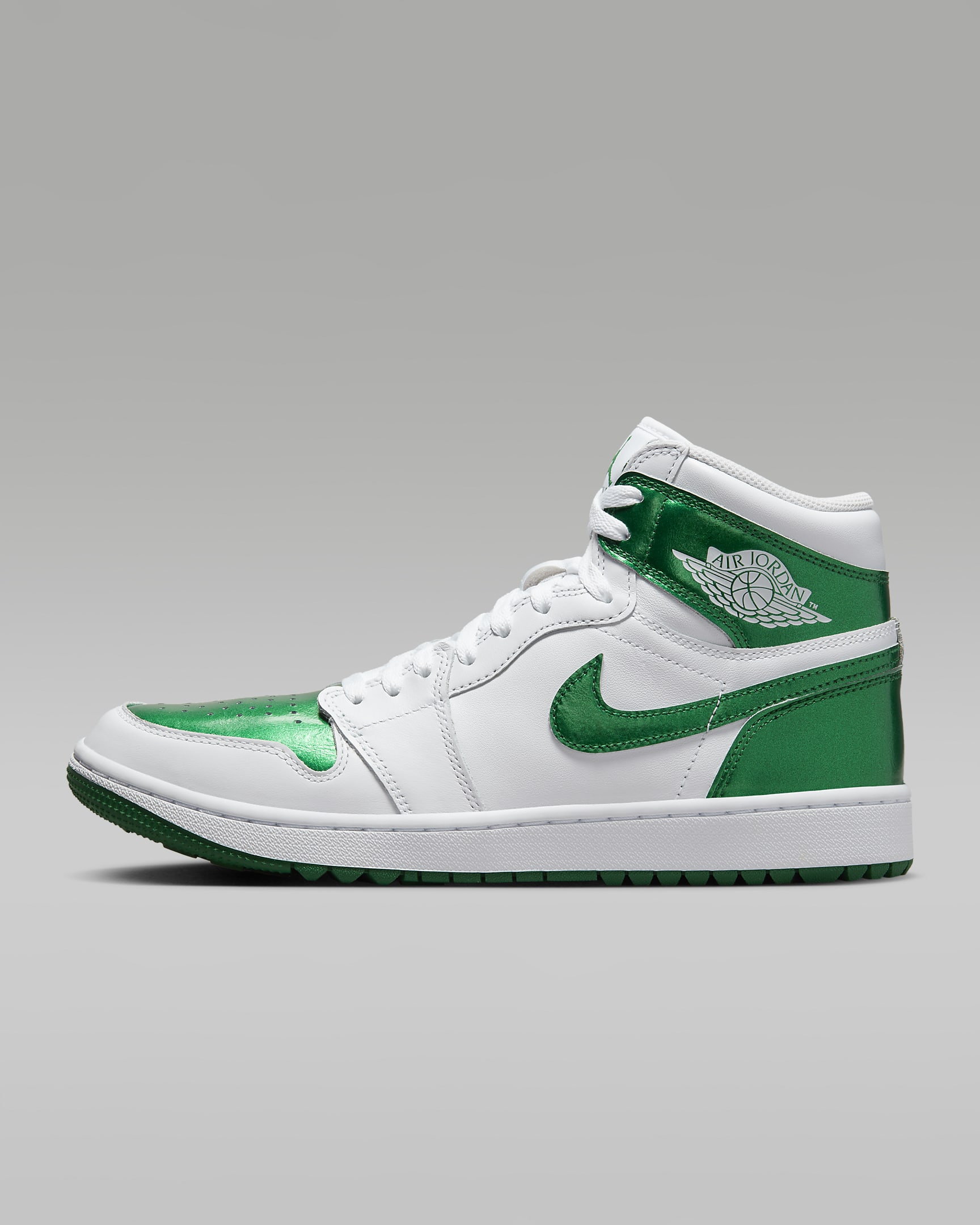 Tenis de golf para hombre Air Jordan I High G - Blanco/Verde pino