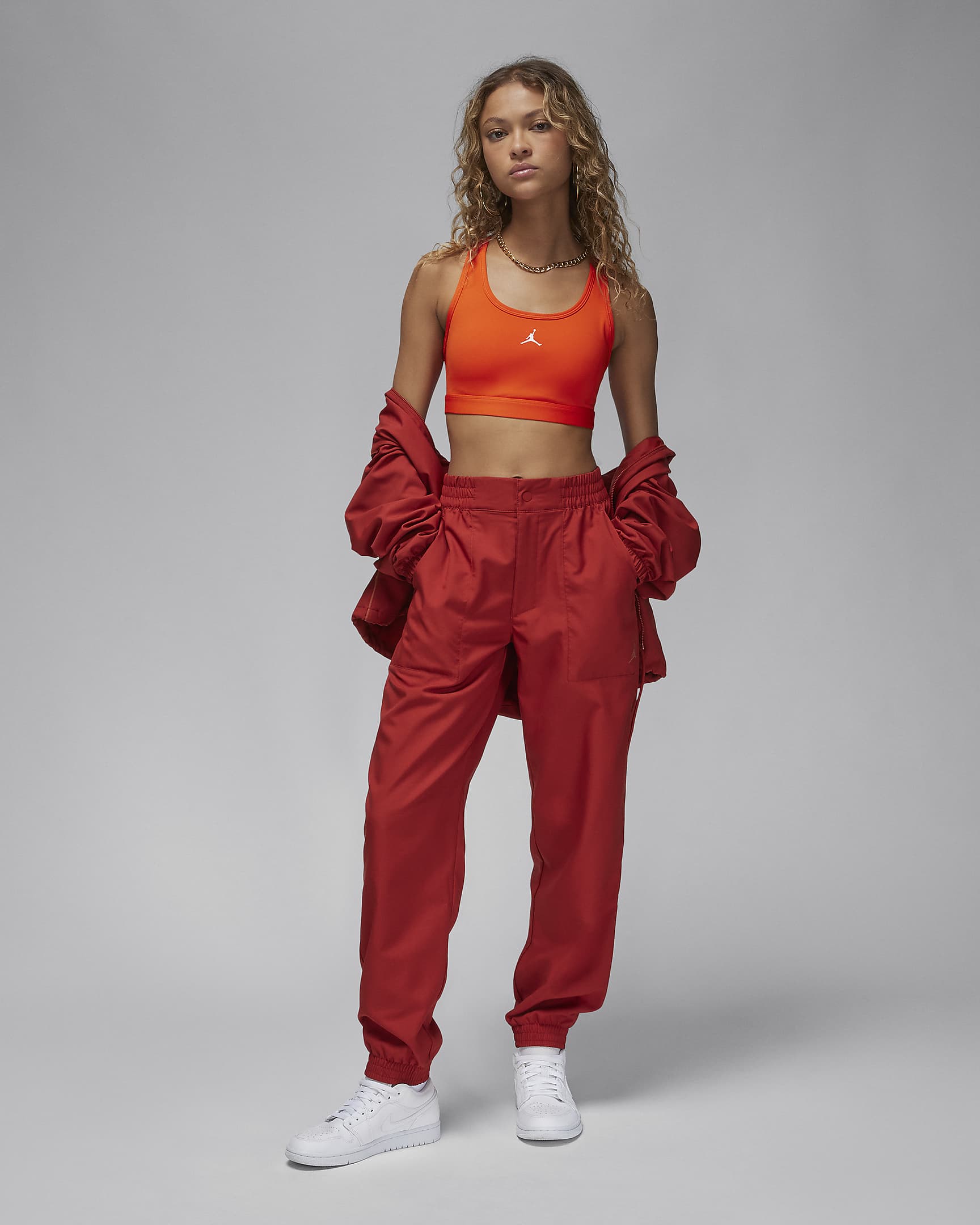 Jordan Women's Woven Trousers - Dune Red/Dusty Peach