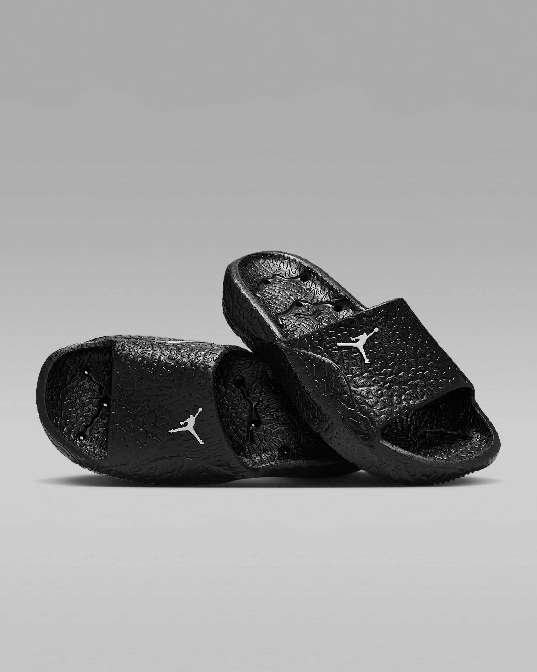 Jordan Franchise Shower Slides - Black/White