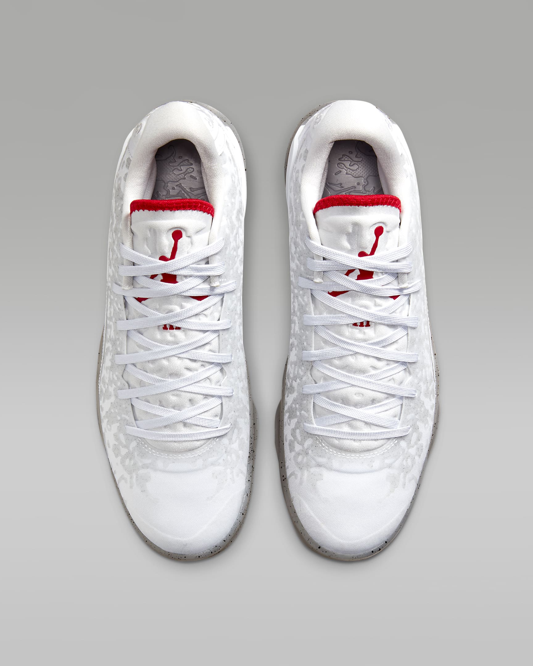 Zion 3 'Fresh Paint' Basketball Shoes - White/Cement Grey/Pure Platinum/University Red