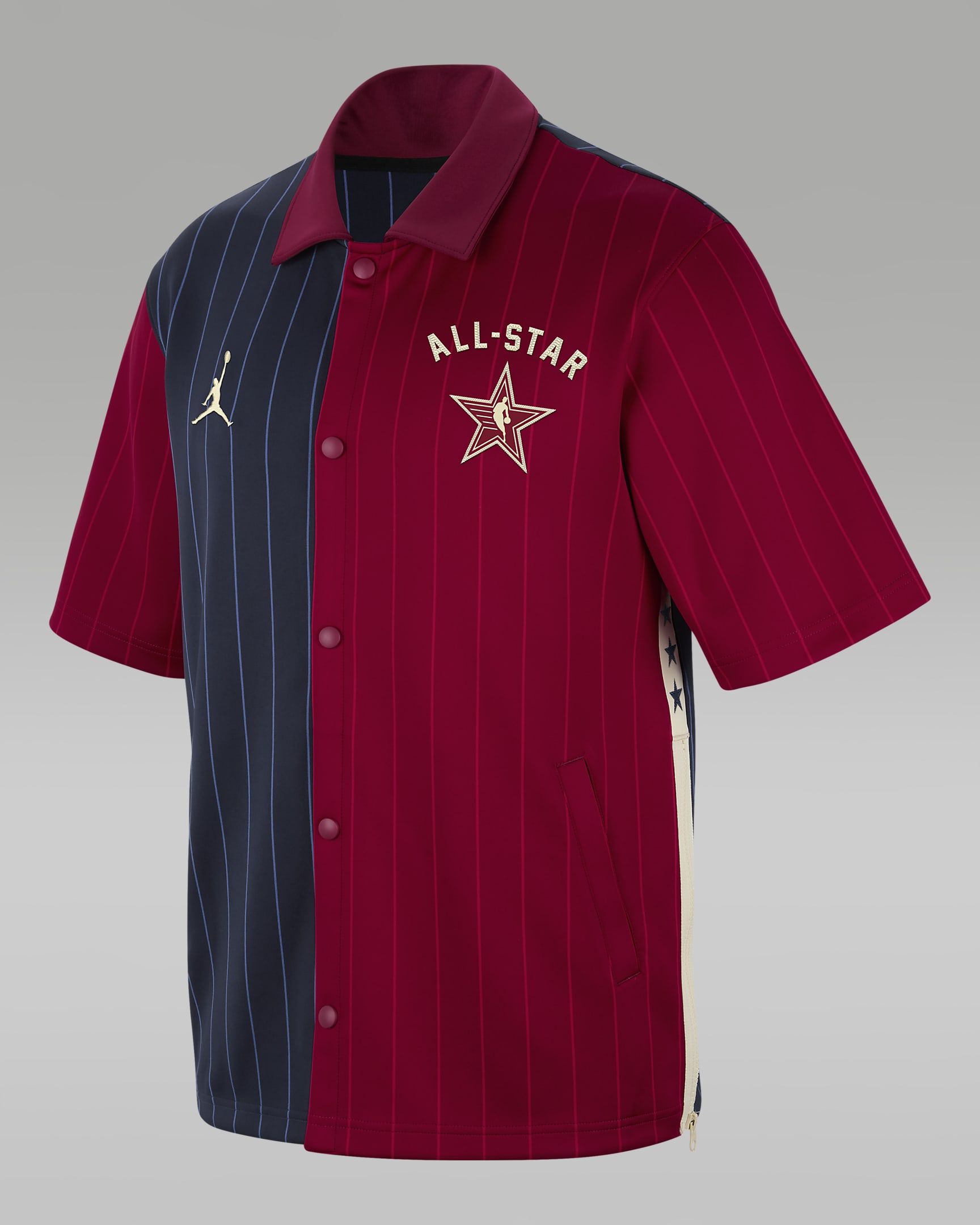 2024 AllStar Weekend Showtime Jordan NBA ShortSleeve Jacket. Nike FI