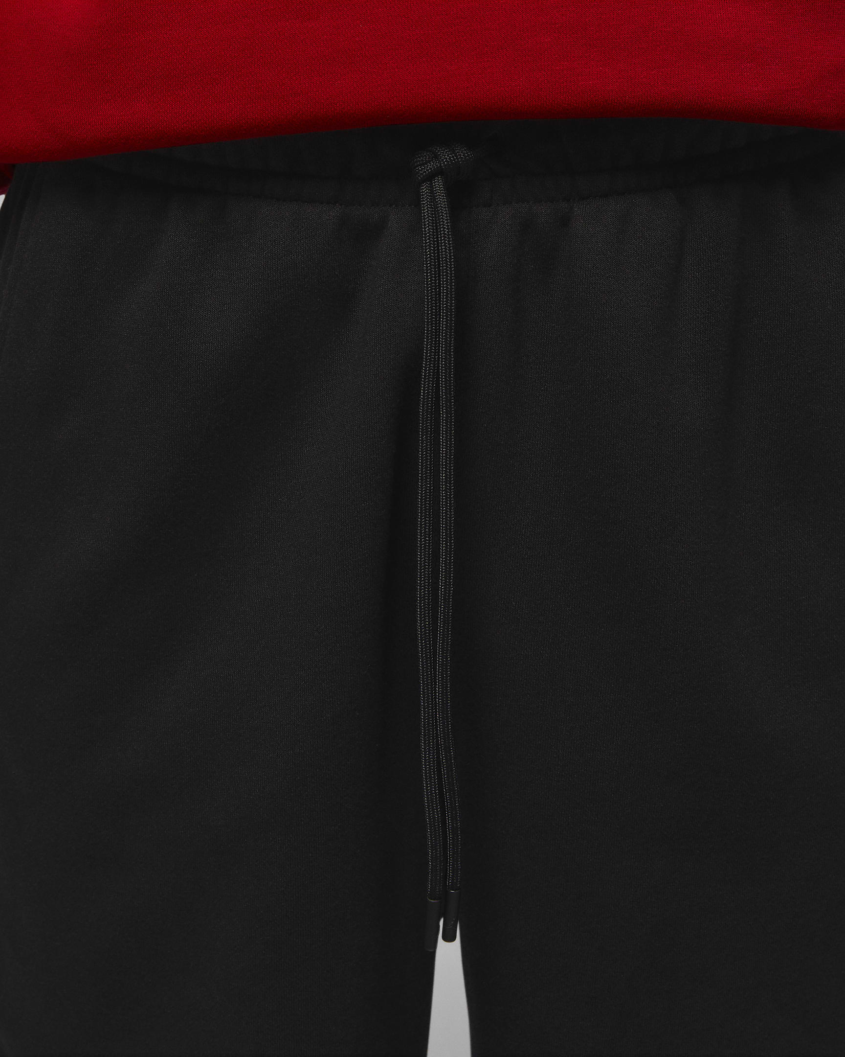 Jordan Essentials Men's Loopback Fleece Shorts - Black/Black/White