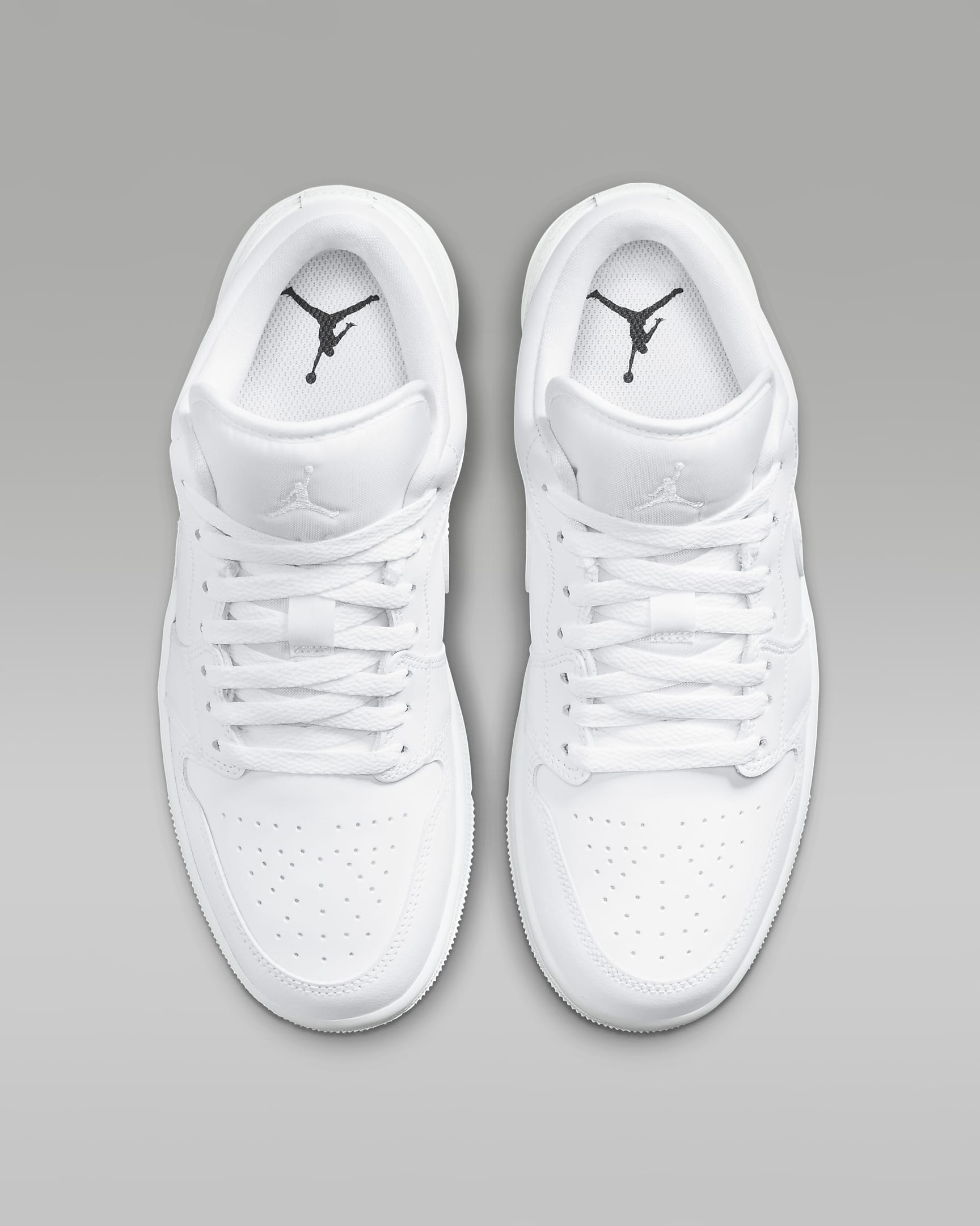 Air Jordan 1 Low Zapatillas - Mujer - Blanco/Blanco/Blanco