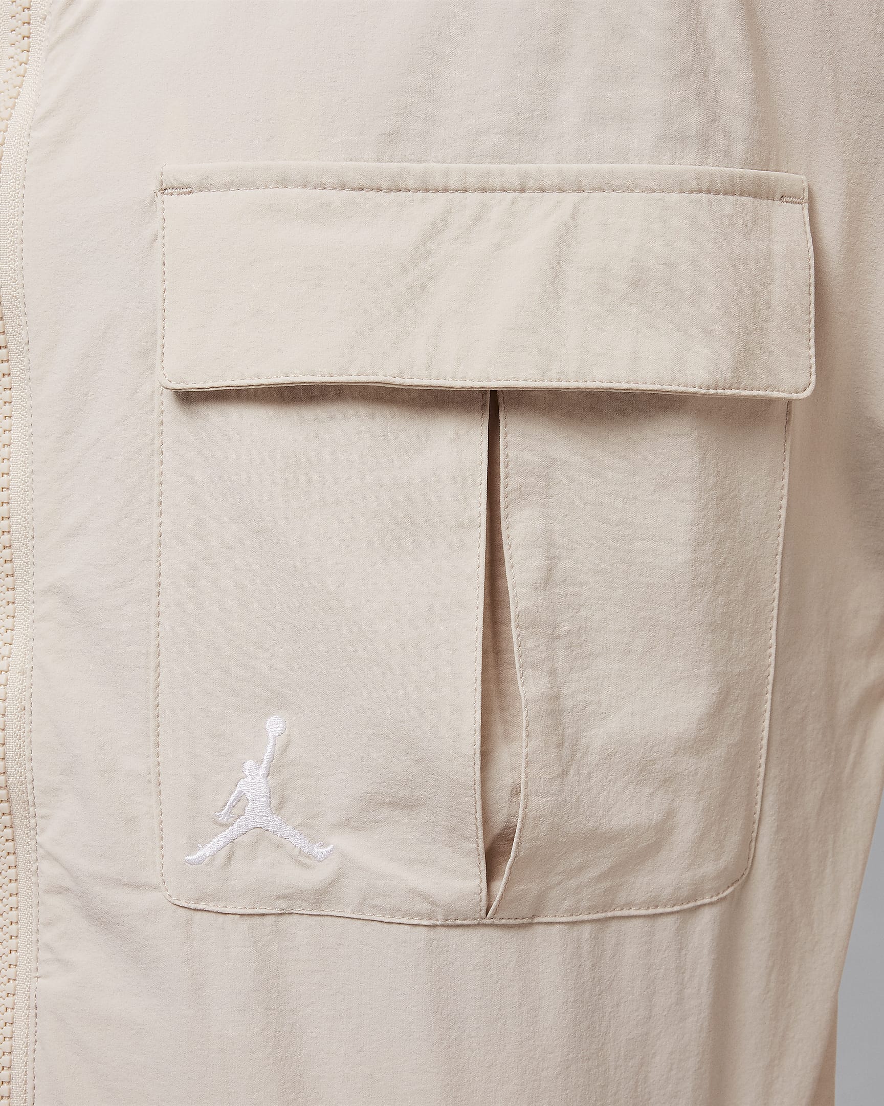 Jordan Older Kids' Jumpman Woven Taping Jacket - Legend Light Brown