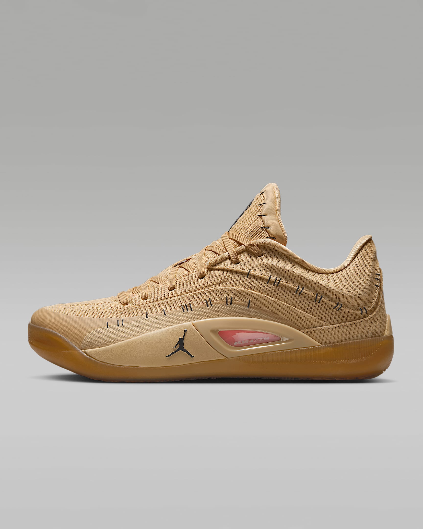 Zion 4 "Voo Doo" Basketballschuh - Sesame/Flash Crimson/Gum Light Brown/Schwarz