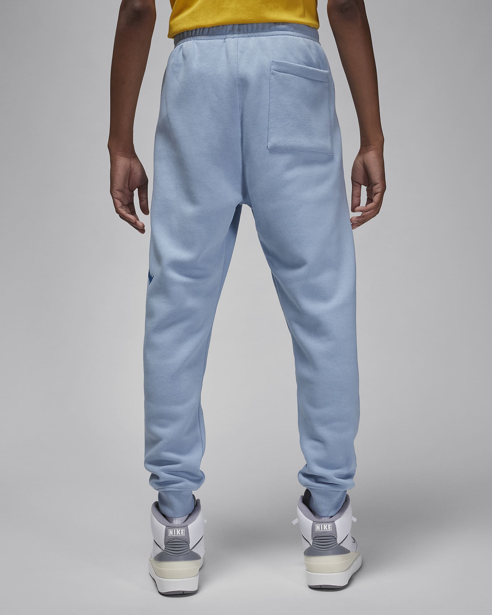 Jordan Essentials Men's Fleece Baseline Trousers - Blue Grey/Industrial Blue