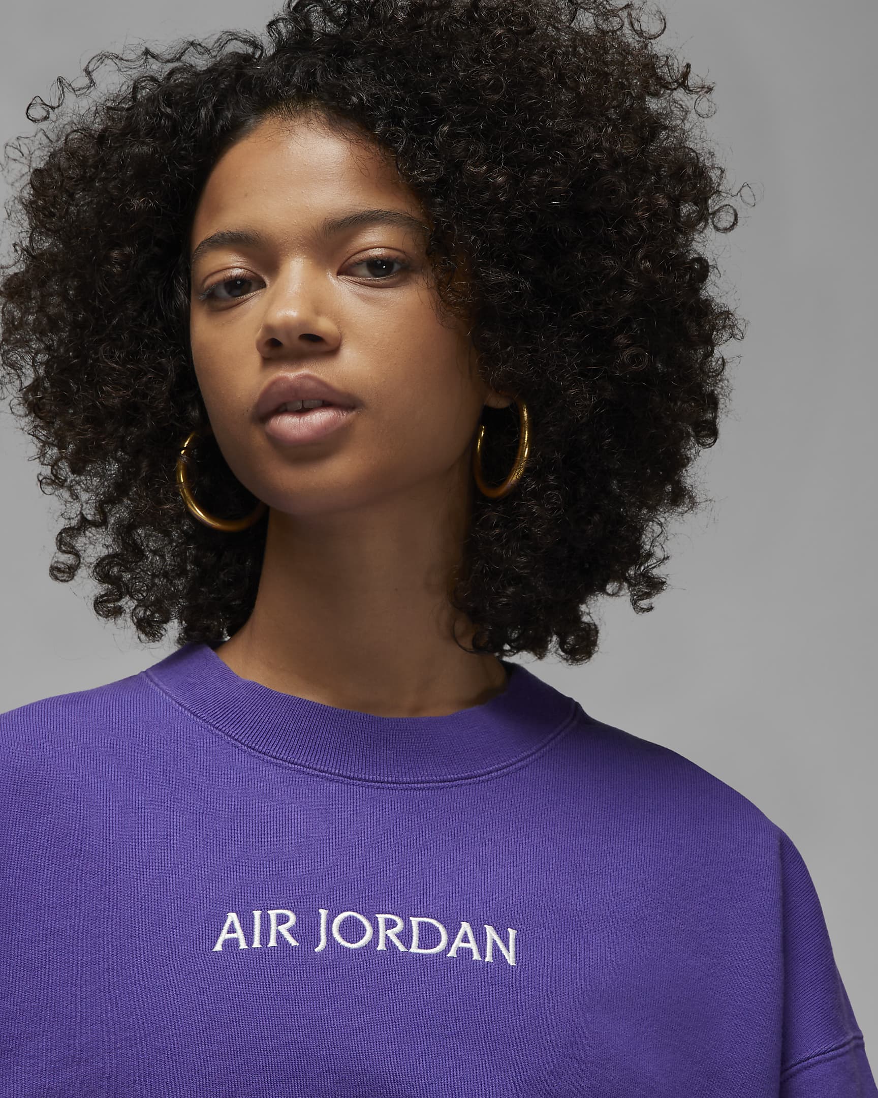Air Jordan Wordmark Women's Crew. Nike LU