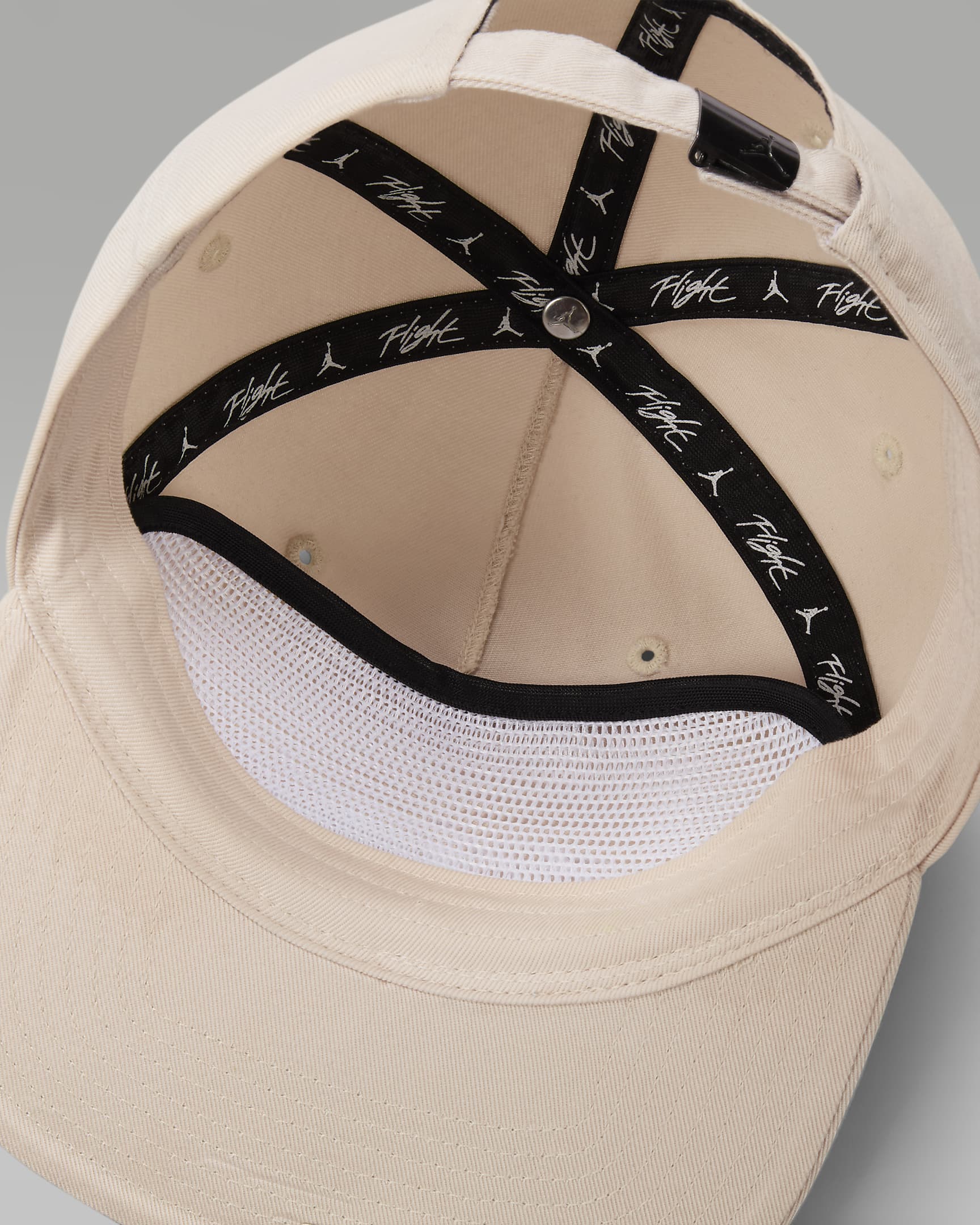 Jordan Flight Pro Unstructured 5-Panel Cap - Legend Light Brown/White