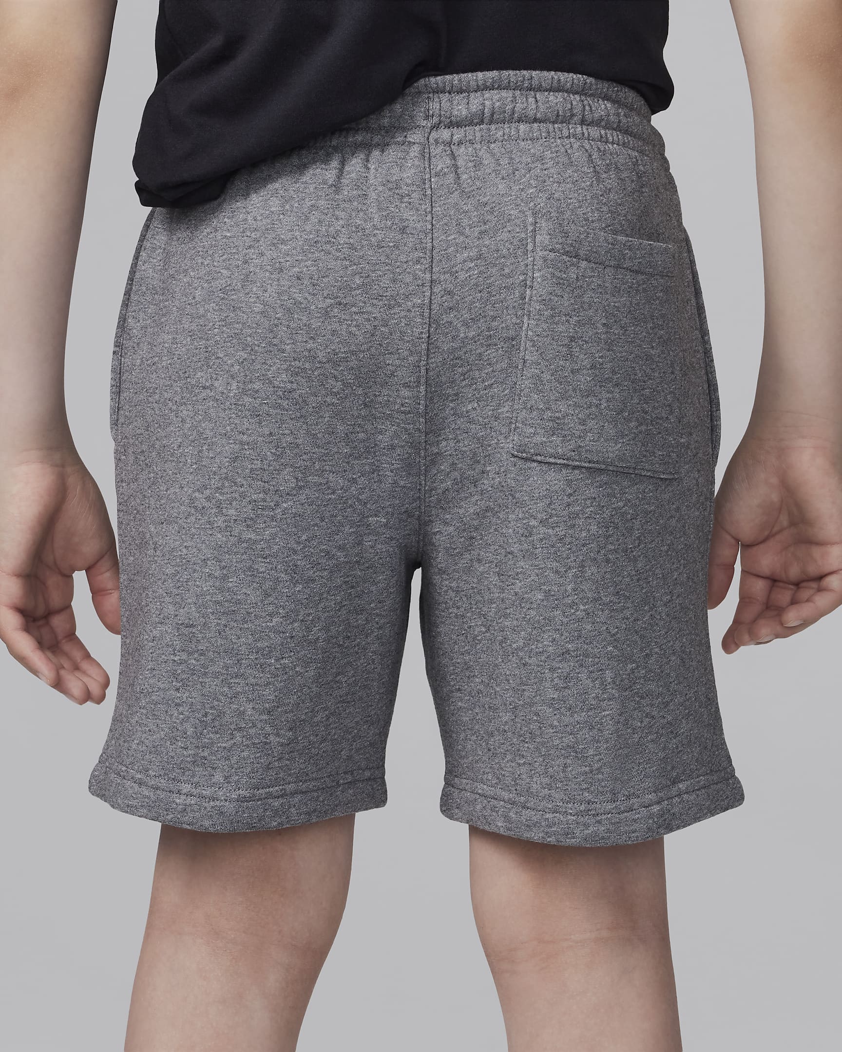 Jordan MJ Brooklyn Fleece Essentials Shorts für ältere Kinder - Carbon Heather