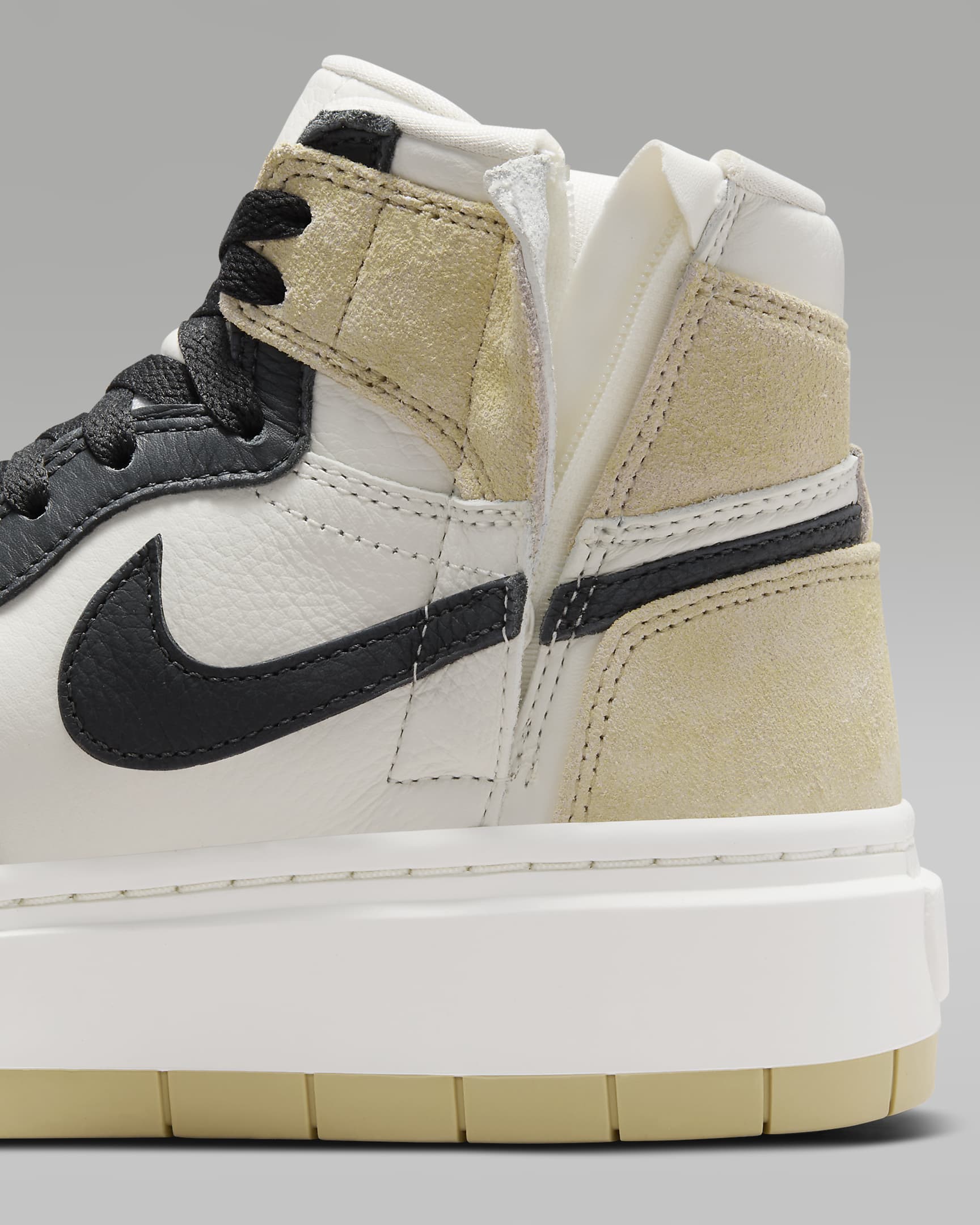 Air Jordan 1 Elevate High Women's Shoes - Team Gold/Sail/Dark Smoke Grey