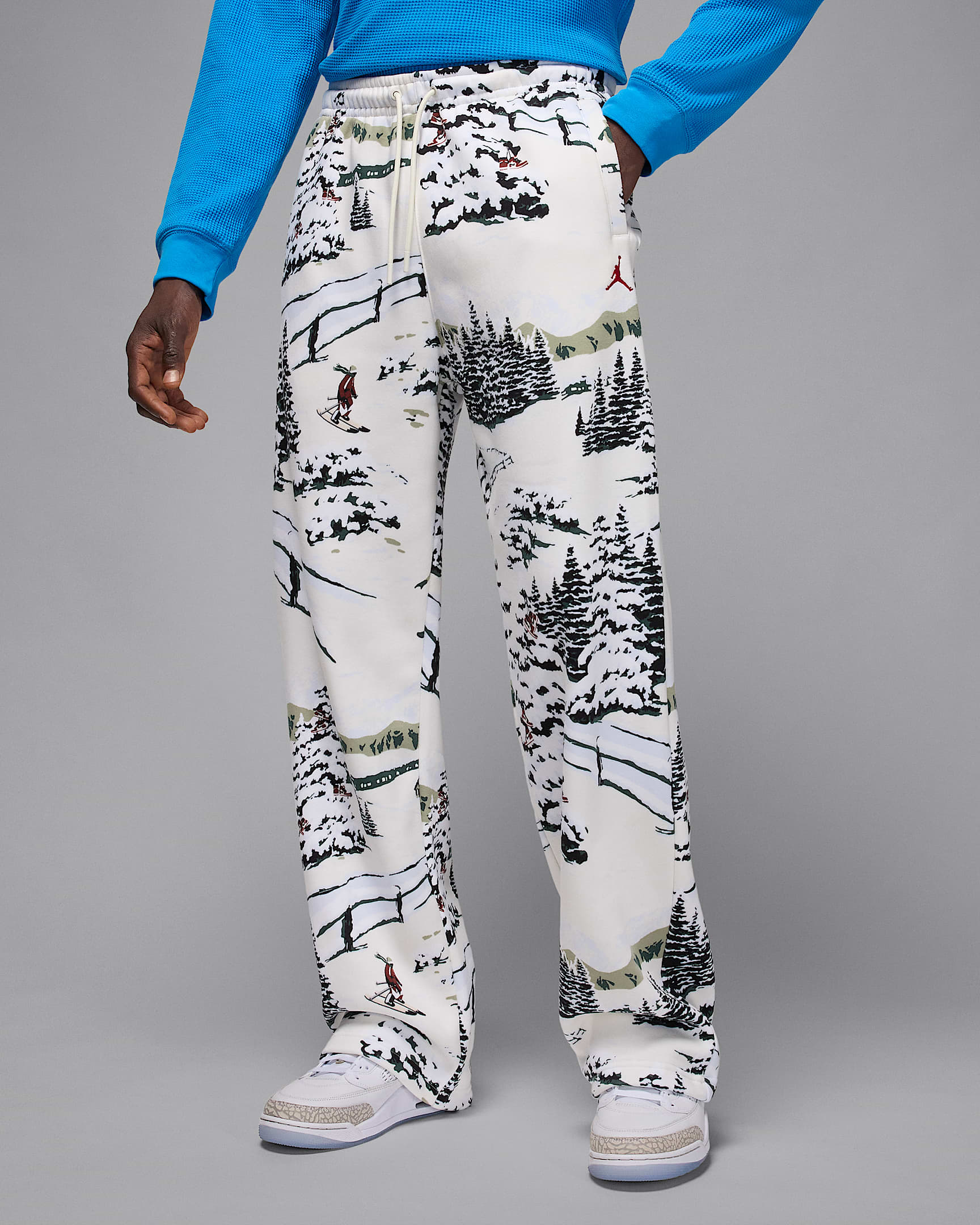 Jordan Brooklyn Fleece Men's Pants - Sail