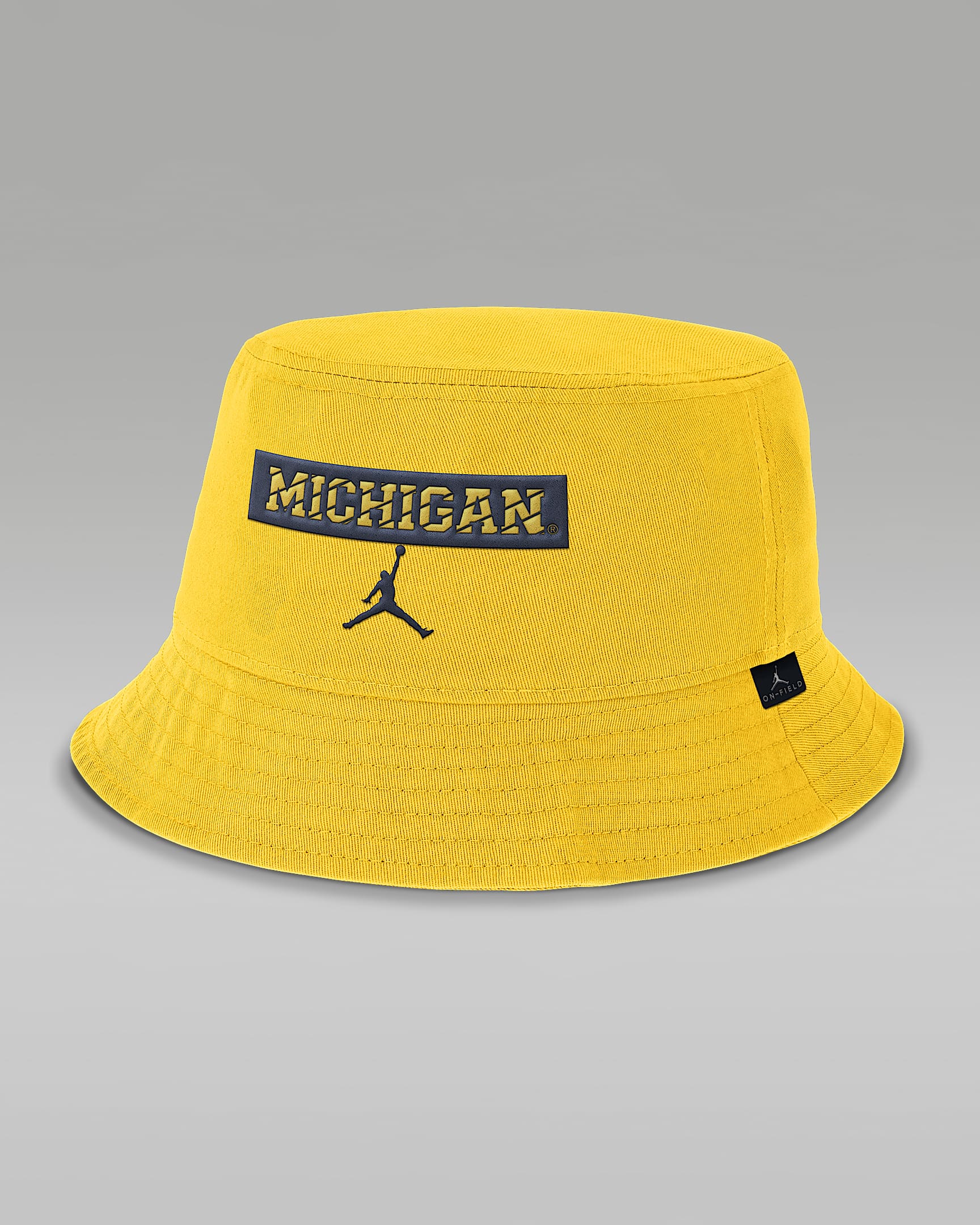 Michigan Apex Men's Jordan Brand College Bucket Hat - Maize