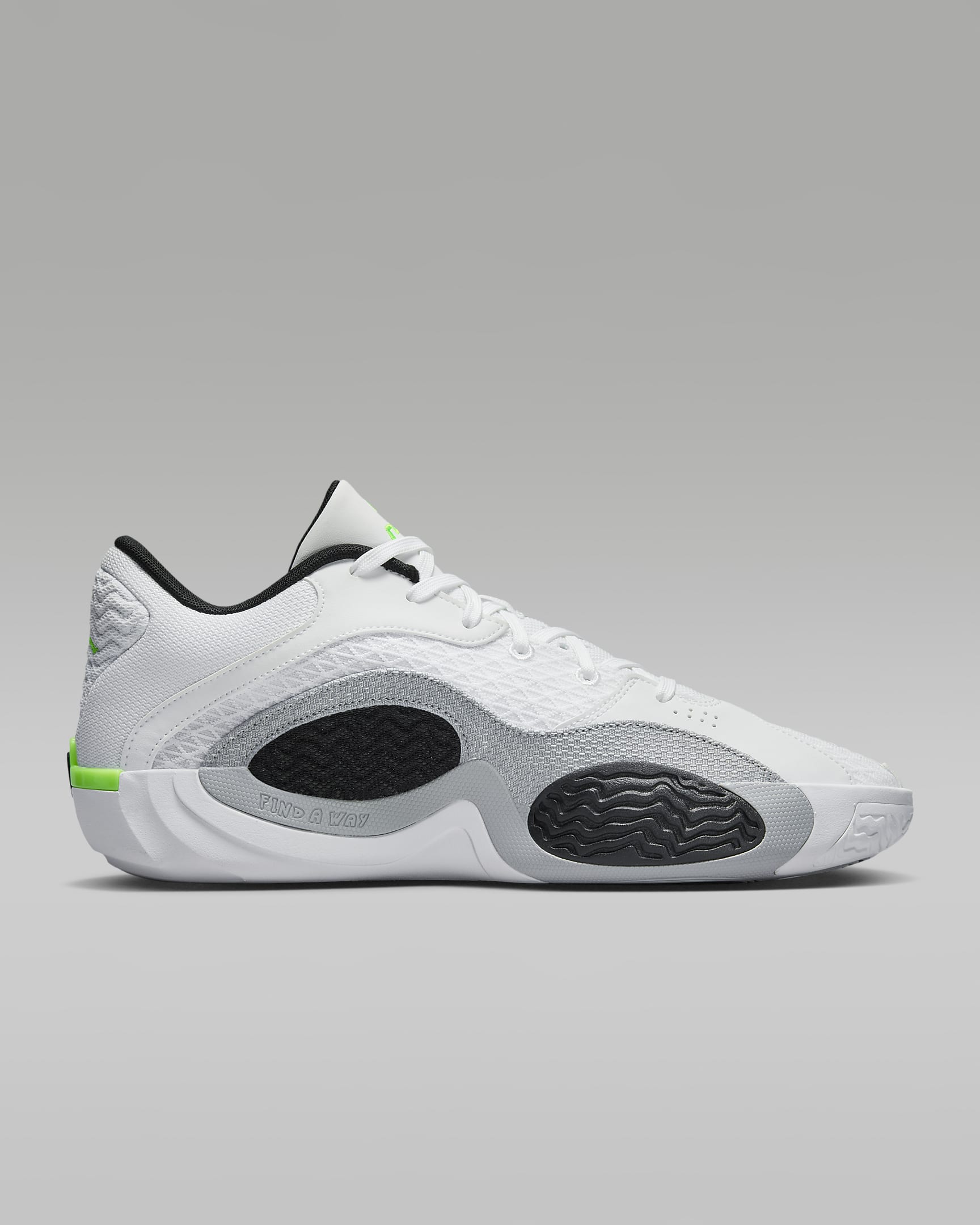 Tatum 2 'Legacy' Basketball Shoes - White/Black/Wolf Grey/Electric Green
