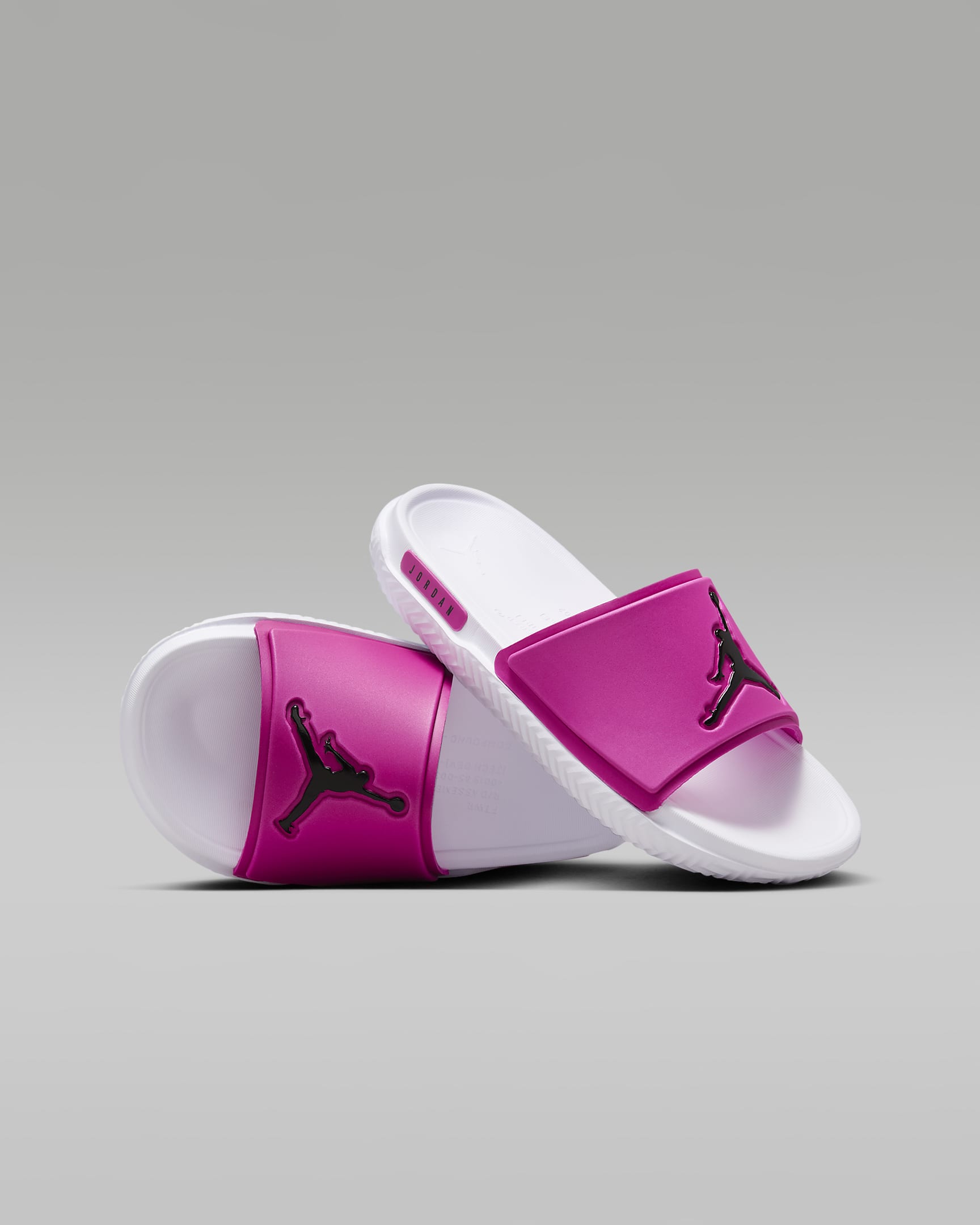 Claquette Jordan Jumpman pour ado - Fire Pink/Noir