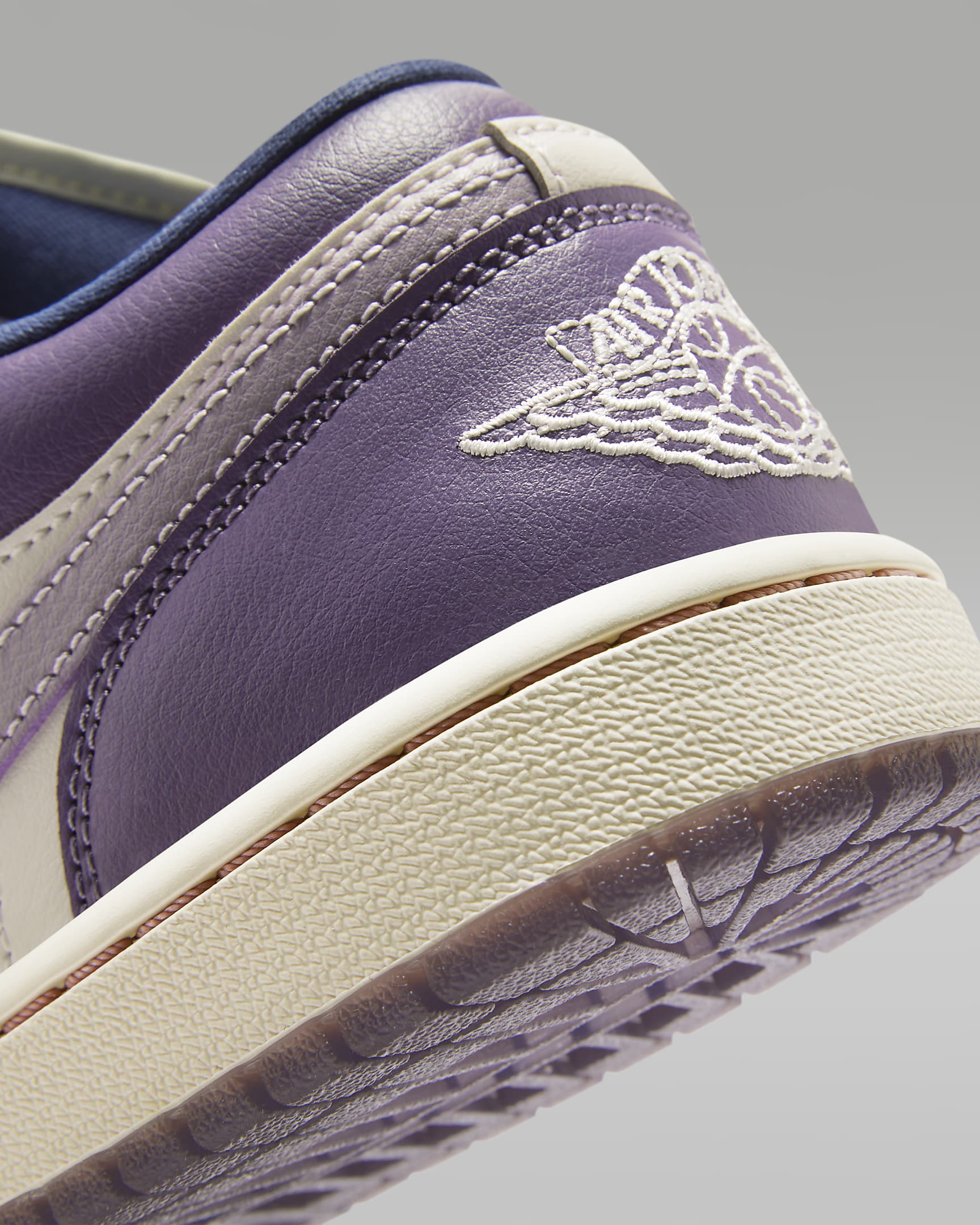 Air Jordan 1 Low Women's Shoes - Light Soft Pink/Coconut Milk/Violet Frost/Plum Fog