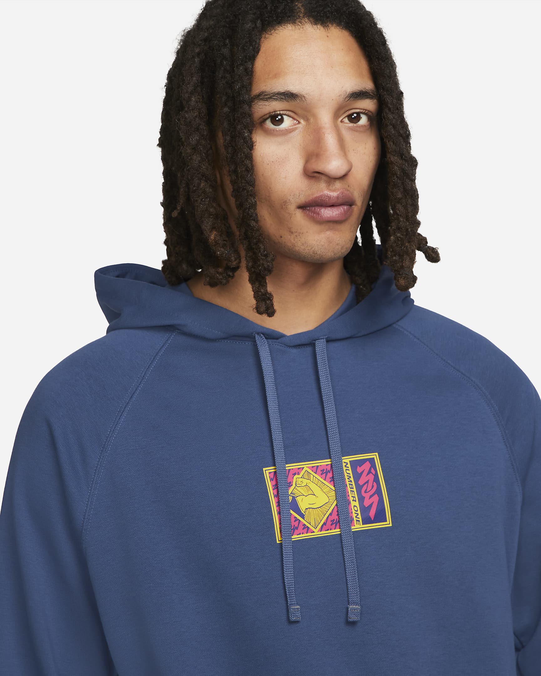 Jordan DriFIT x Zion Men's French Terry Pullover Hoodie. Nike LU