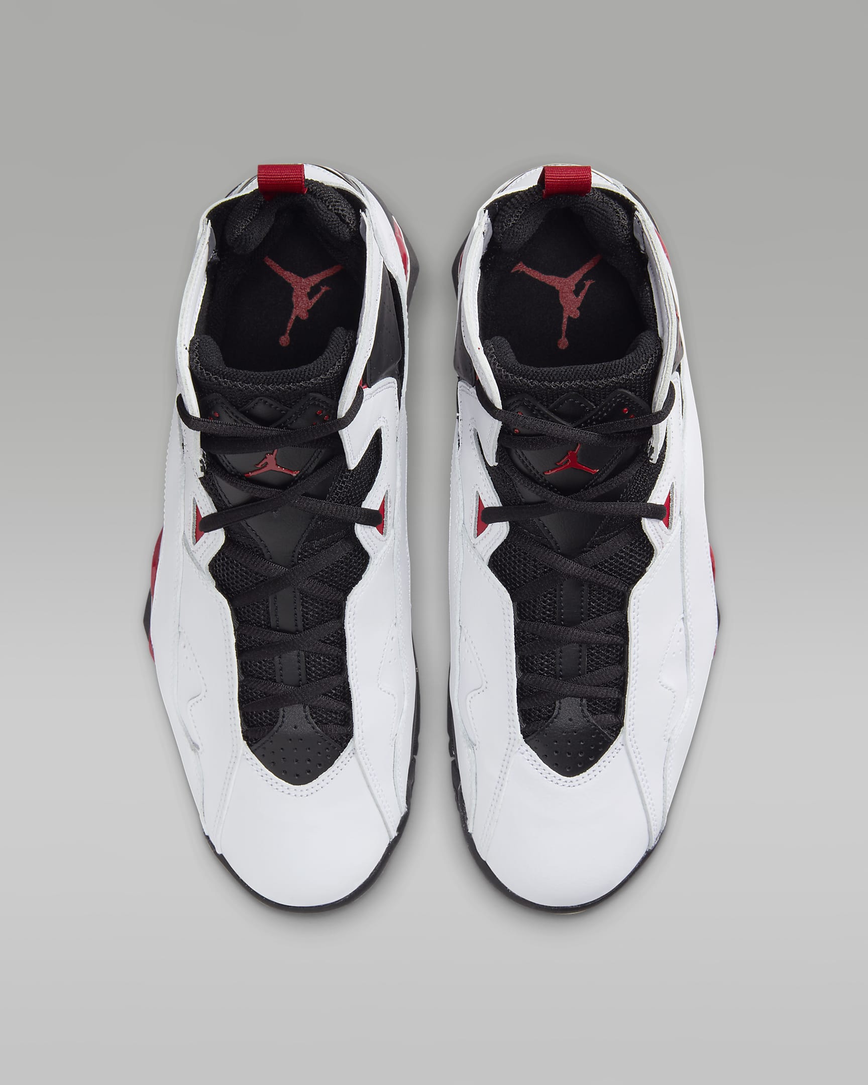 Jordan True Flight Men's Shoes - White/Black/Varsity Red