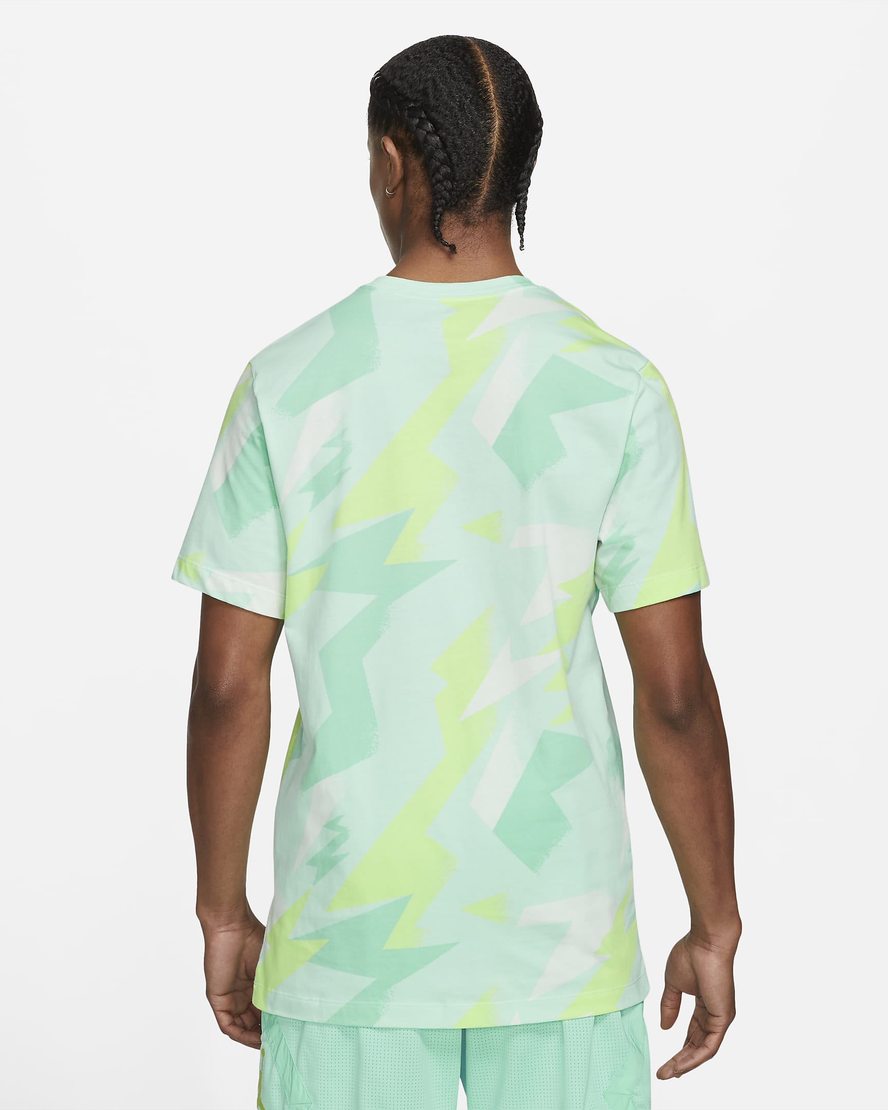 Jordan Jumpman Air Men's Short-Sleeve Printed T-Shirt - Light Dew/Barely Green