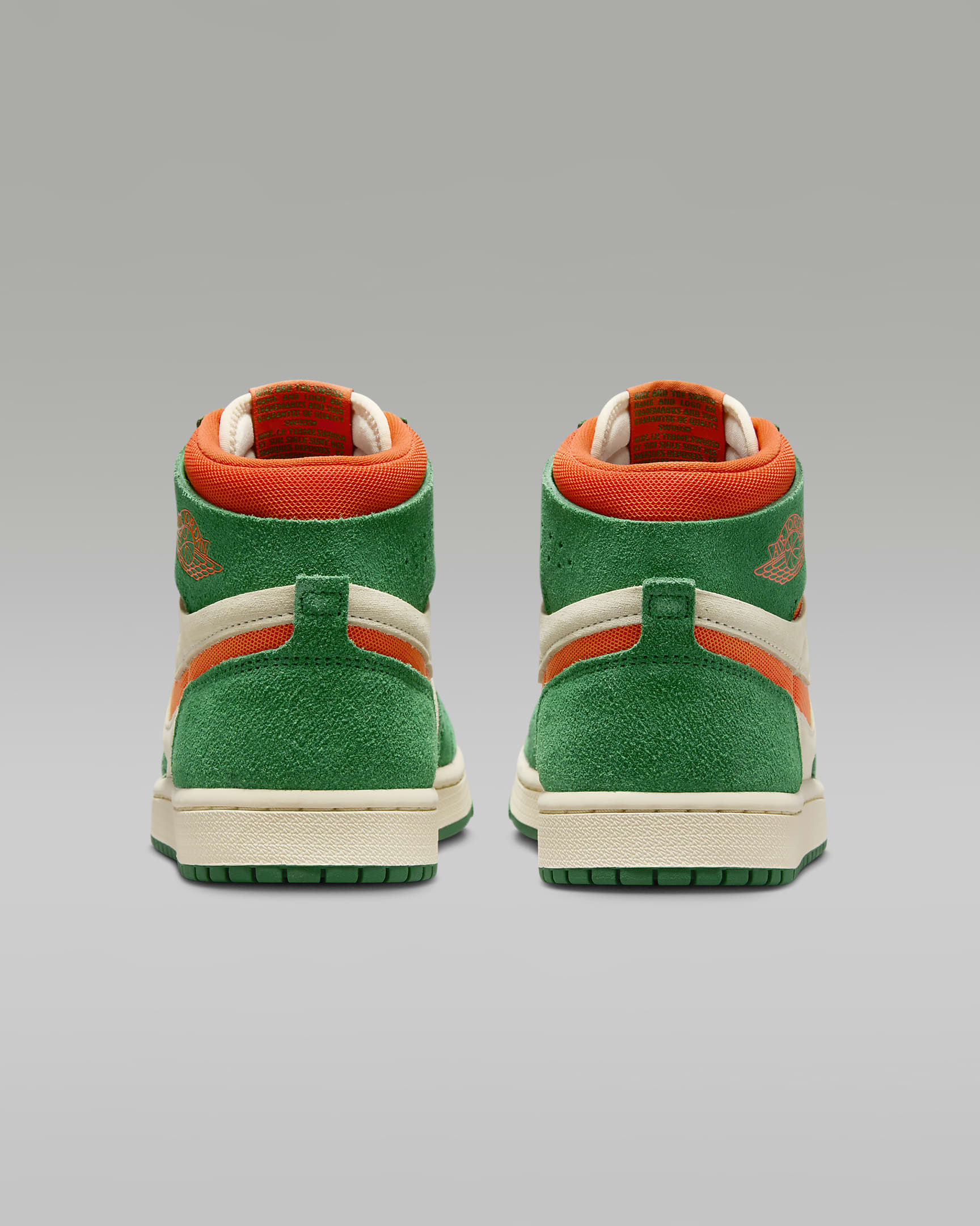 Air Jordan 1 Zoom CMFT 2 Women's Shoes - Pine Green/Muslin/Black/Orange Blaze