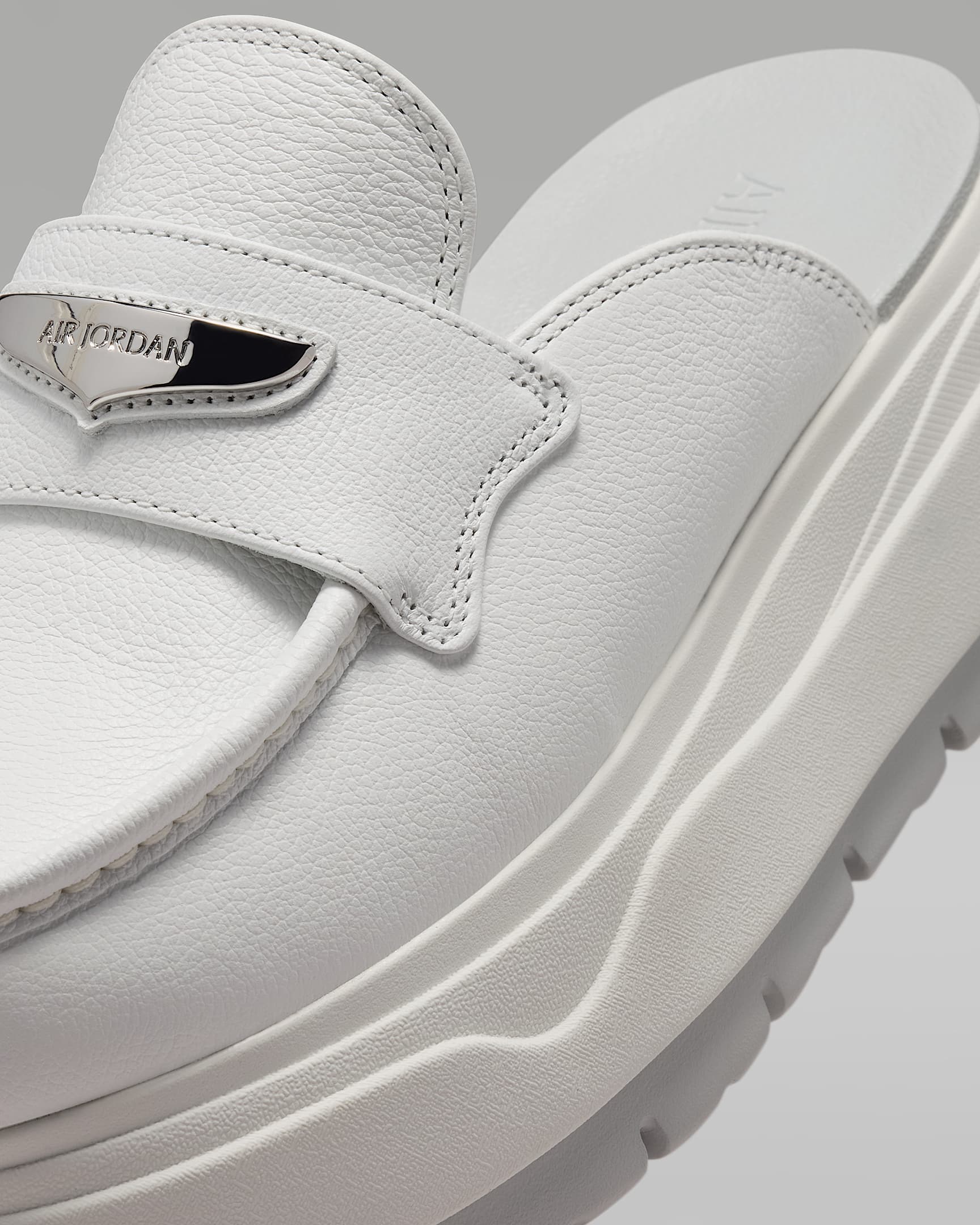 Air Jordan Mule Women's Shoes - Summit White/Vast Grey/Metallic Silver