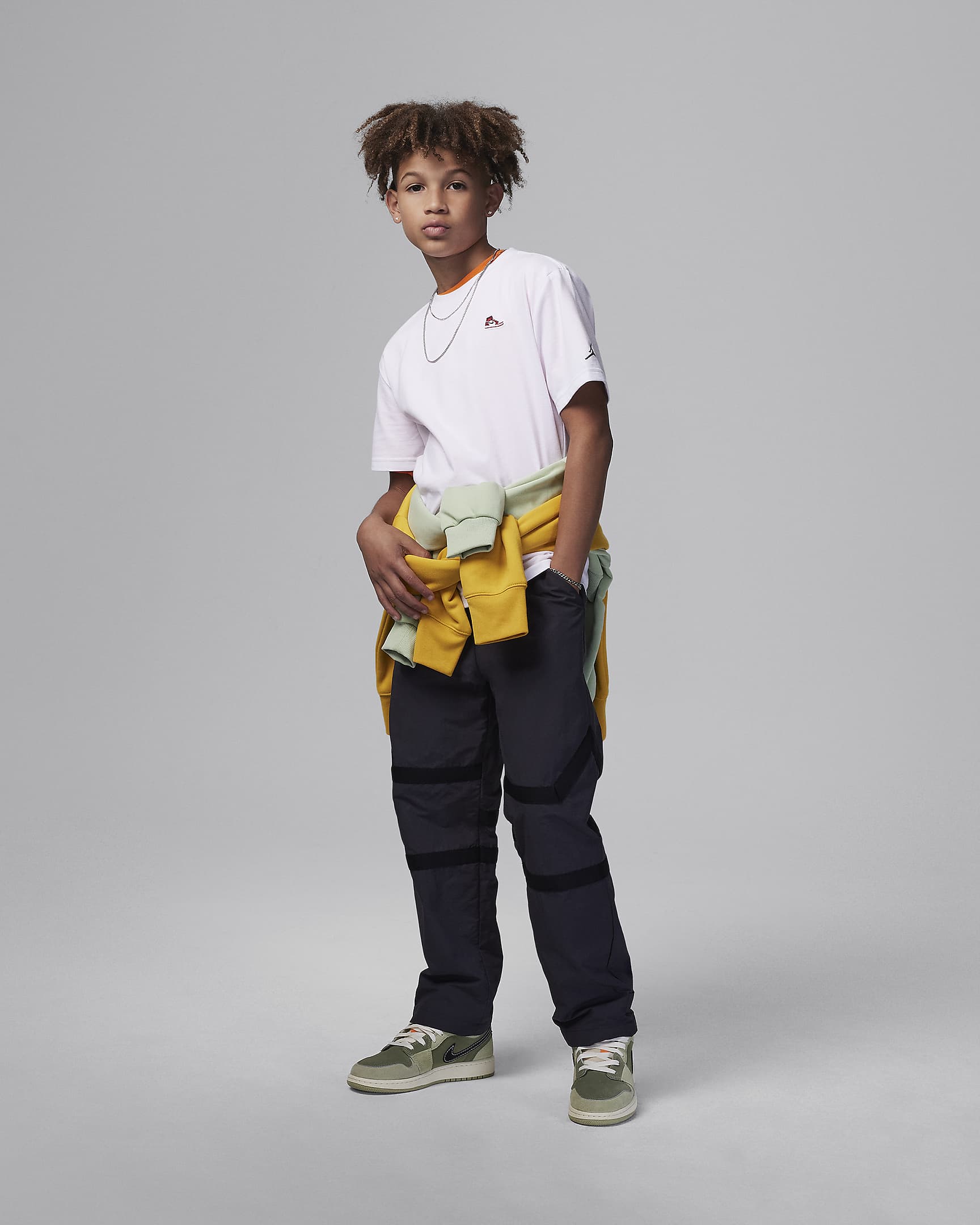 Air Jordan 1 Big Kids' Patch T-Shirt. Nike JP