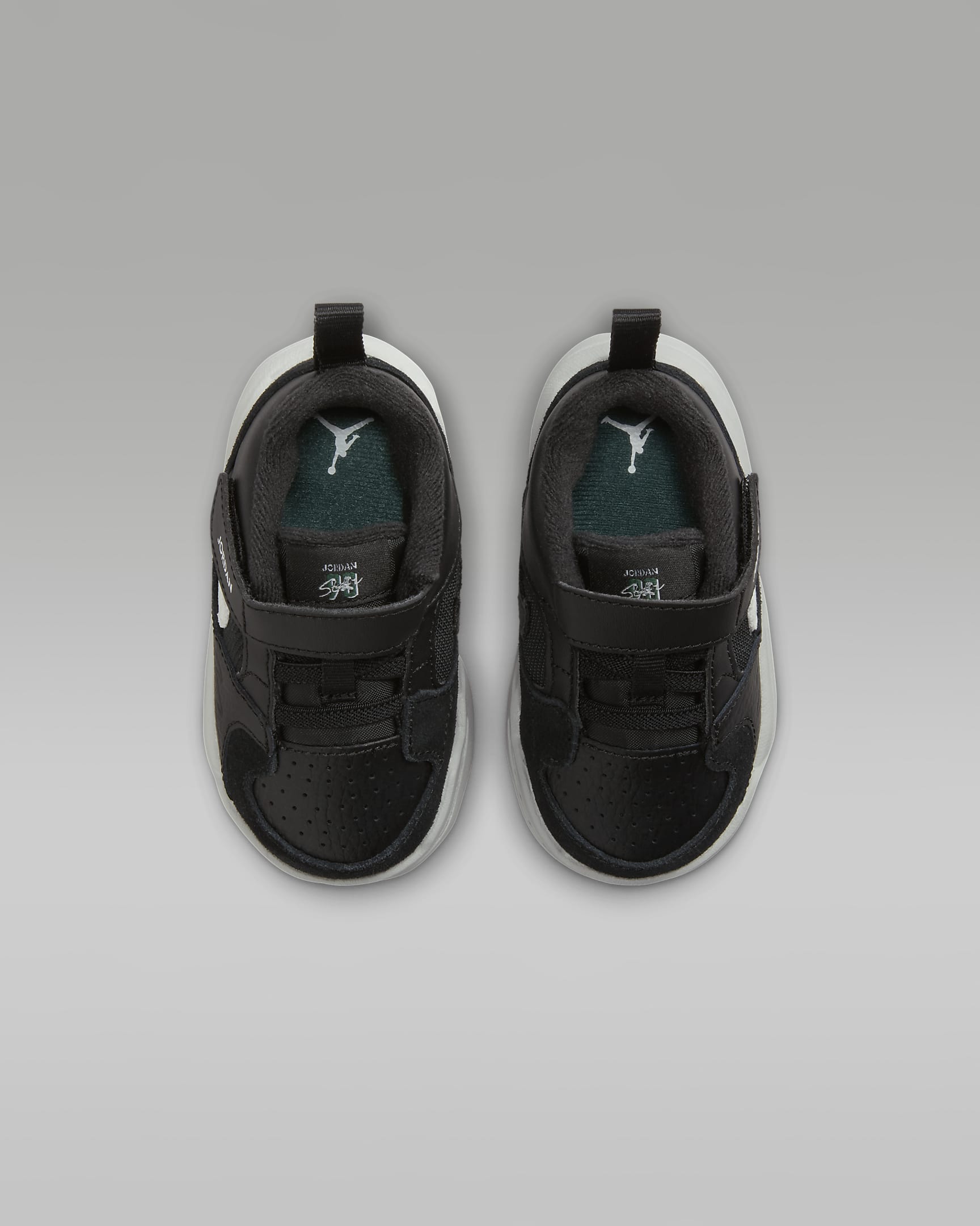 Jordan Stadium 90 Baby/Toddler Shoes - Black/Neutral Grey/Oxidised Green/White