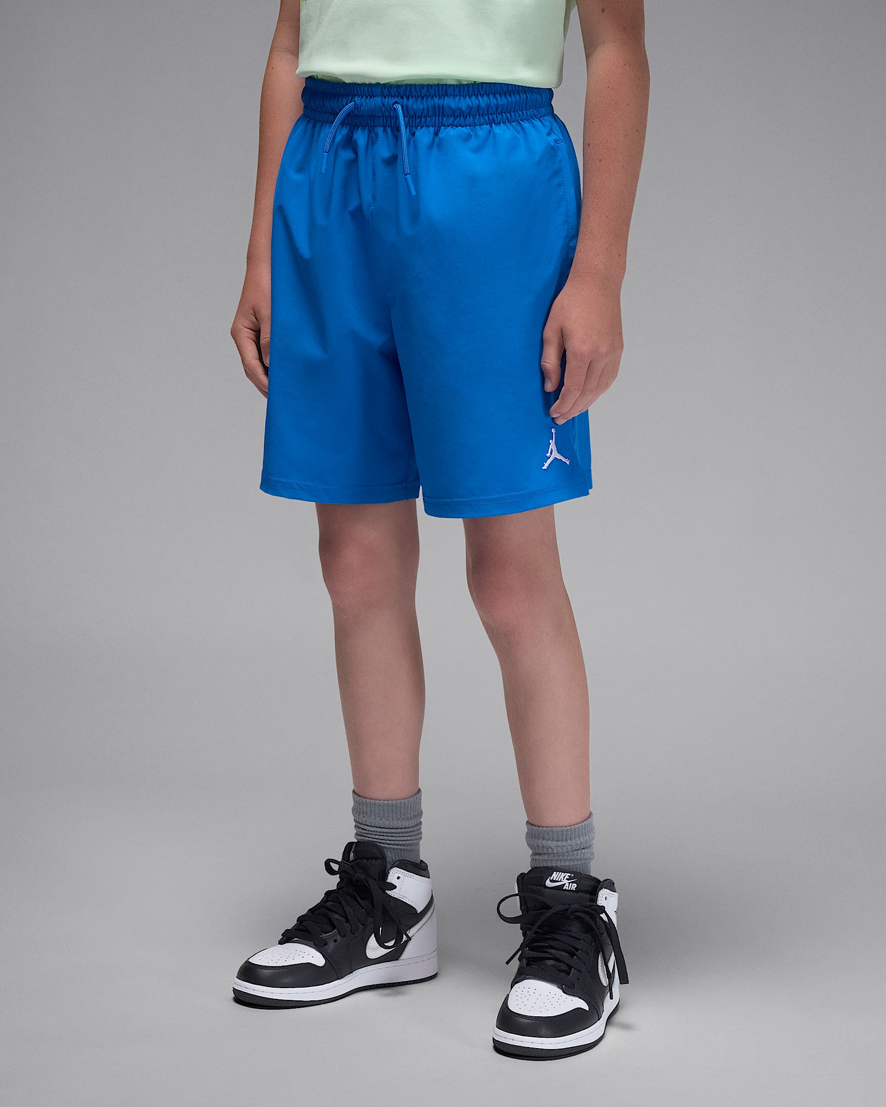 Jordan Big Kids' Jumpman Woven Play Shorts - Sport Blue