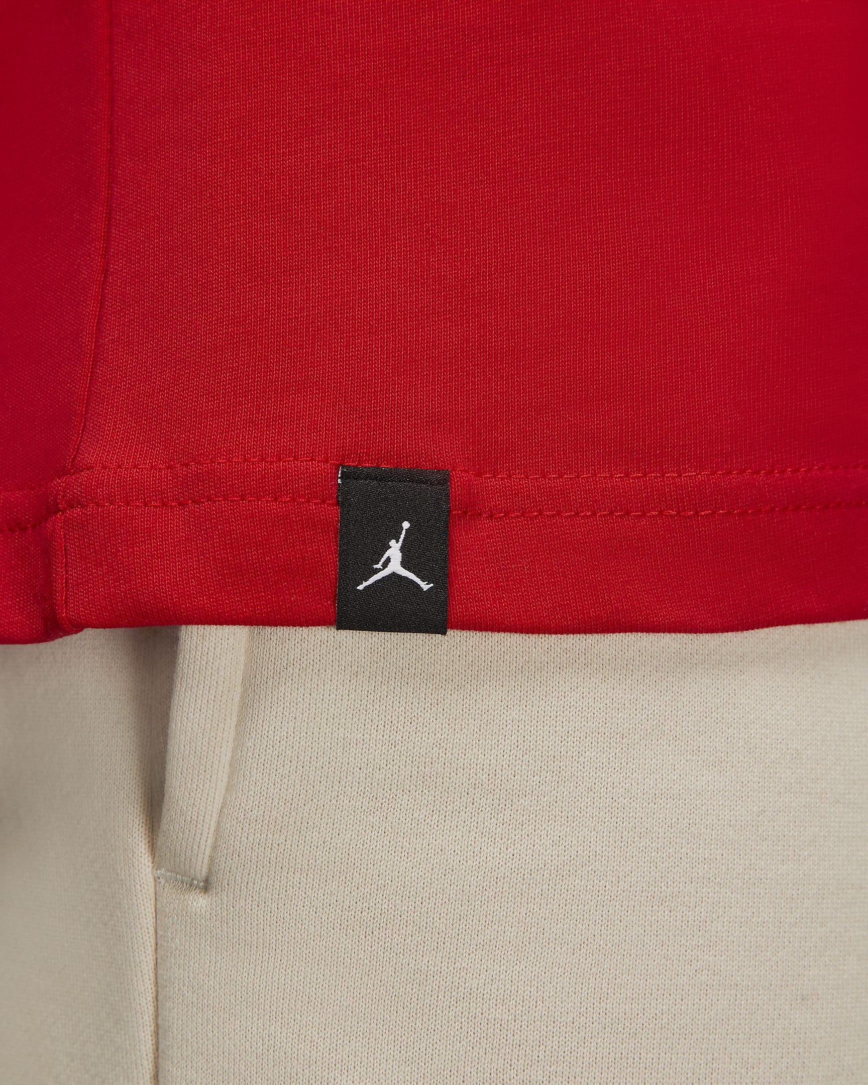 Jordan "Air Jordan" Men's T-Shirt - Fire Red/Sail