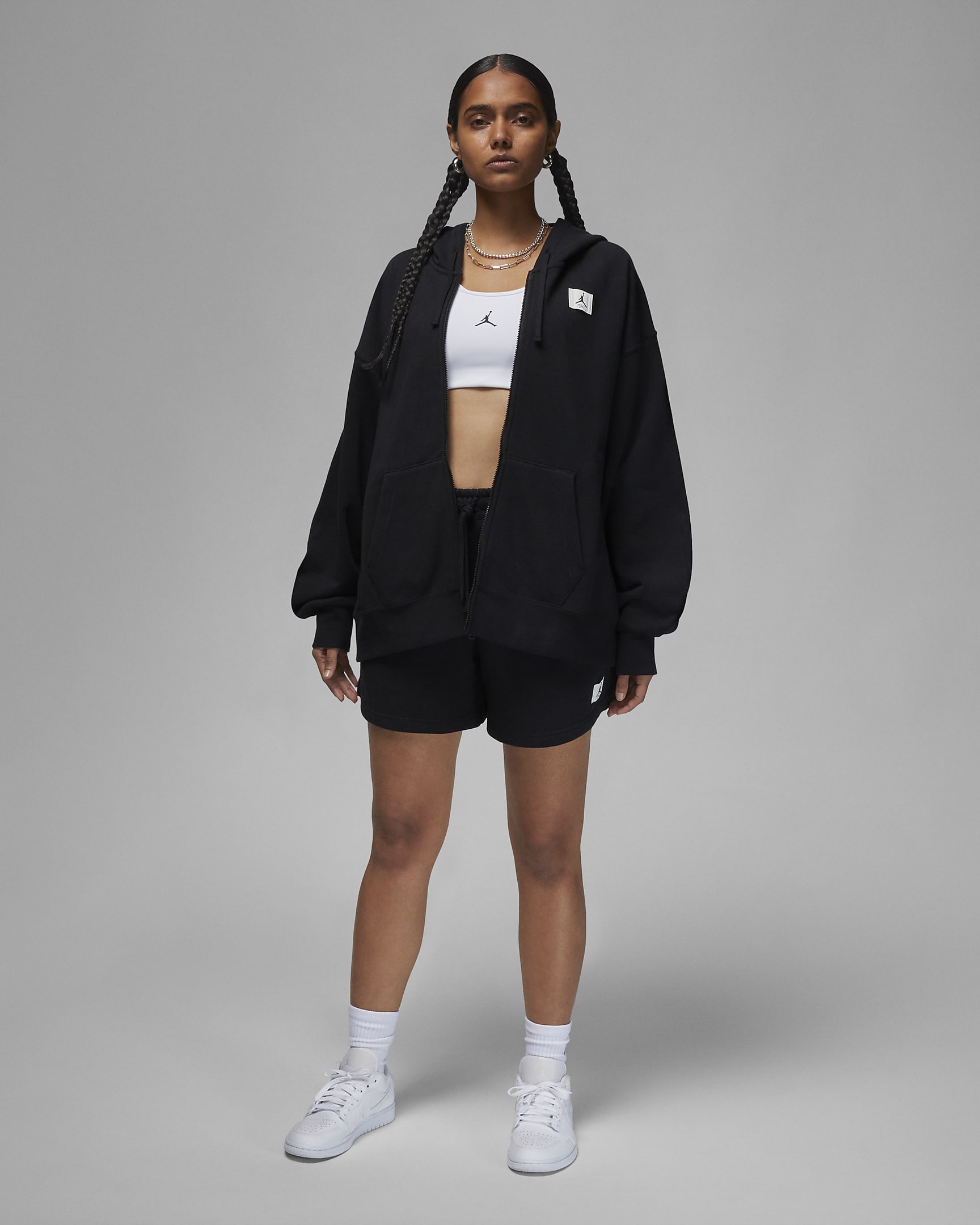 Jordan Flight Women's Fleece Full-Zip Hoodie. Nike UK
