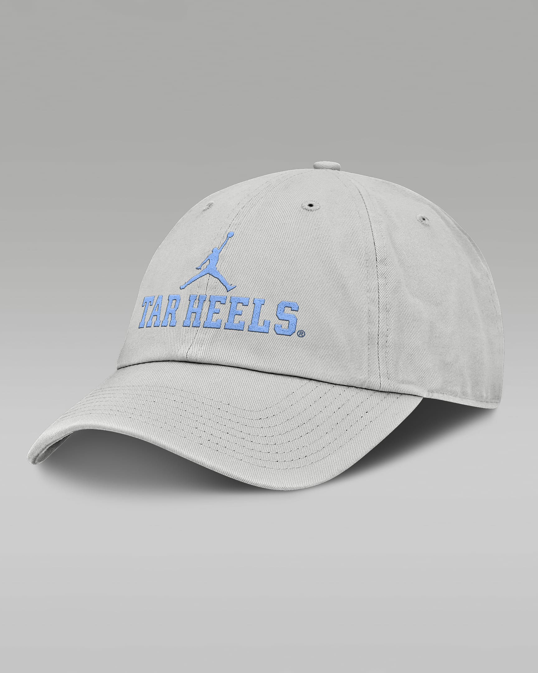 North Carolina Off-Field Club Gameday Men's Jordan Brand College Adjustable Hat - Grey