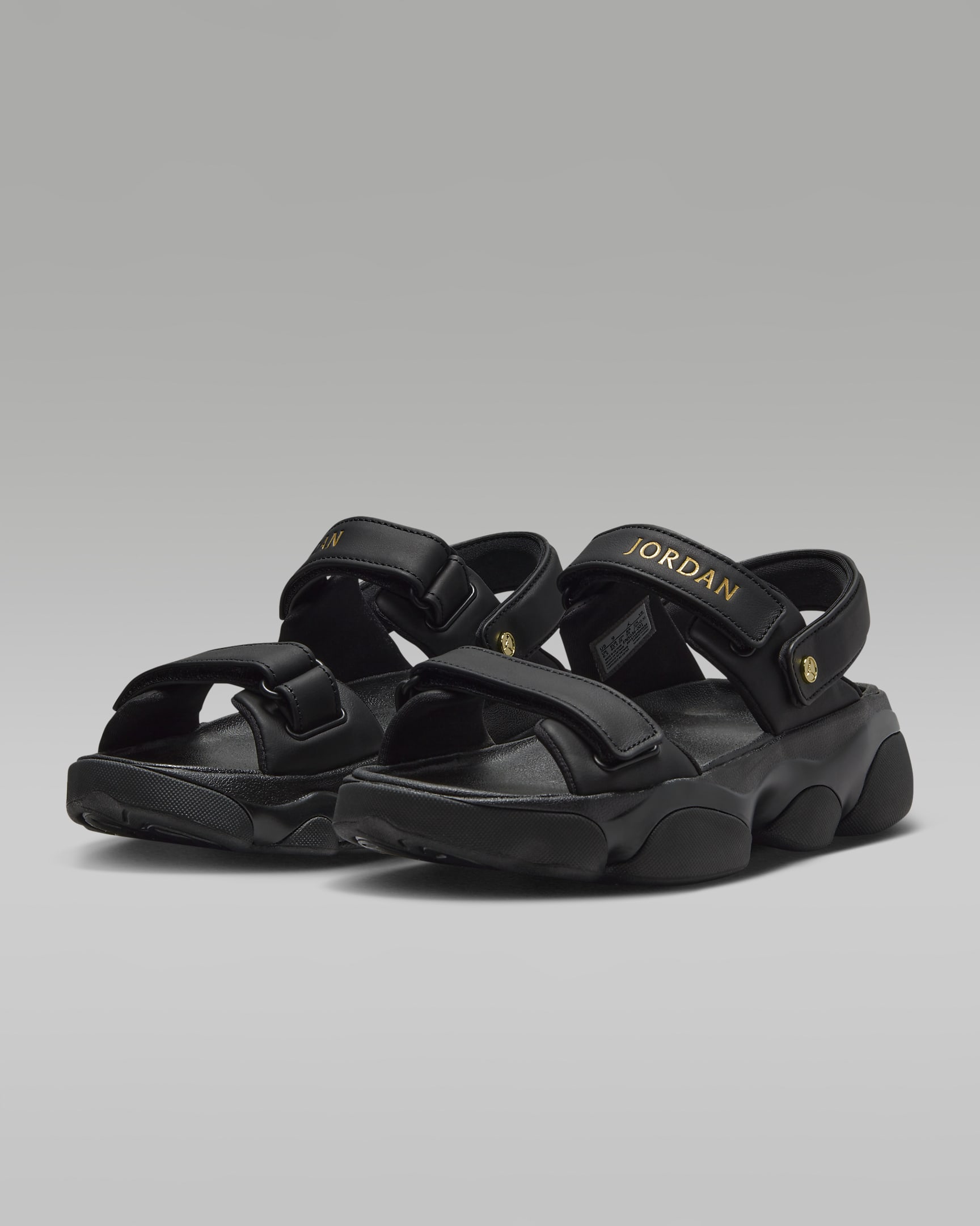 Jordan Deja Women's Sandals - Black/Metallic Gold