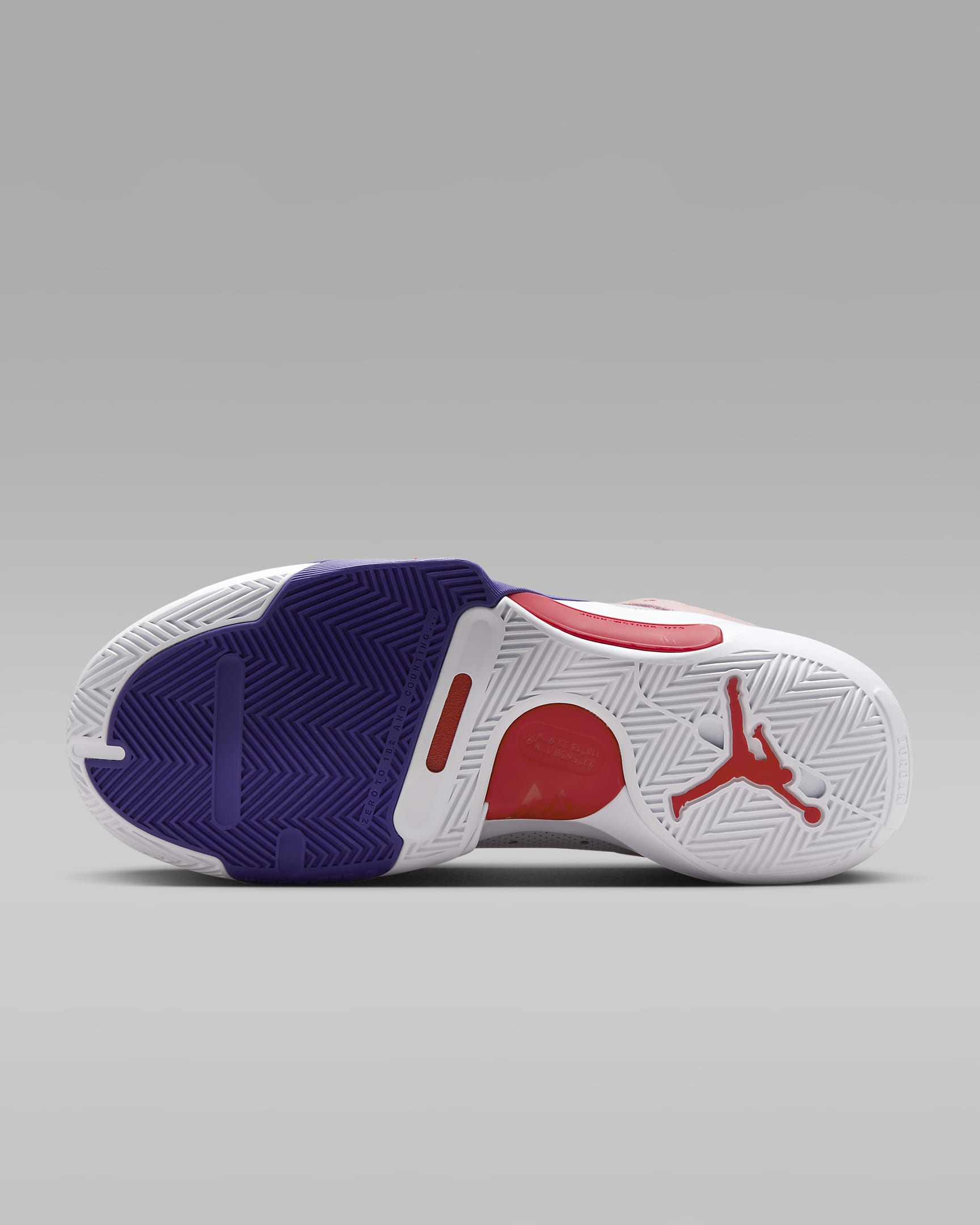 Jordan One Take 5 PF Basketball Shoes - White/Arctic Punch/Purple Pulse/University Red