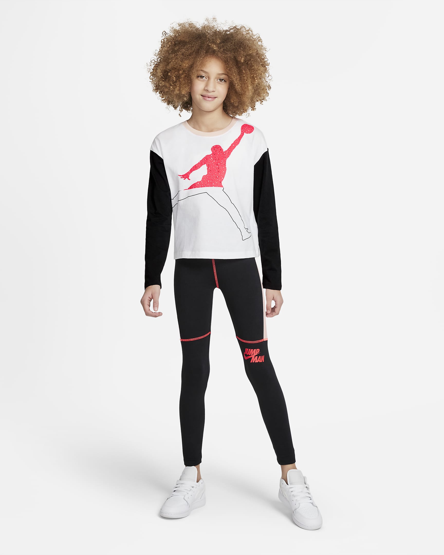 Leggings Jordan Jumpman för ungdom (tjejer) - Svart