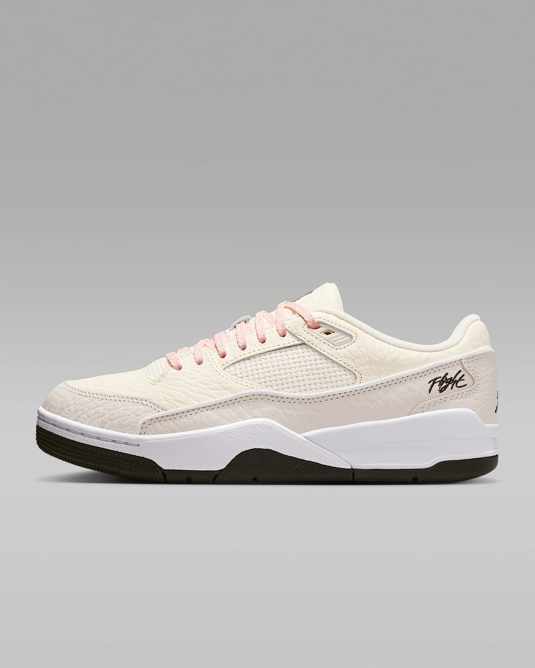 Jordan Flight Court Women's Shoes - Coconut Milk/Light Orewood Brown/Sail/Black