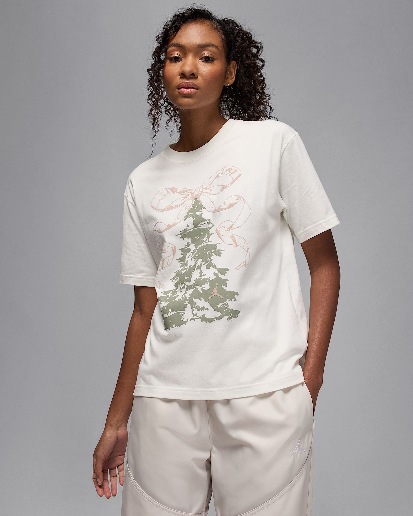 Jordan Brooklyn Women's T-Shirt - Sail/Jade Horizon
