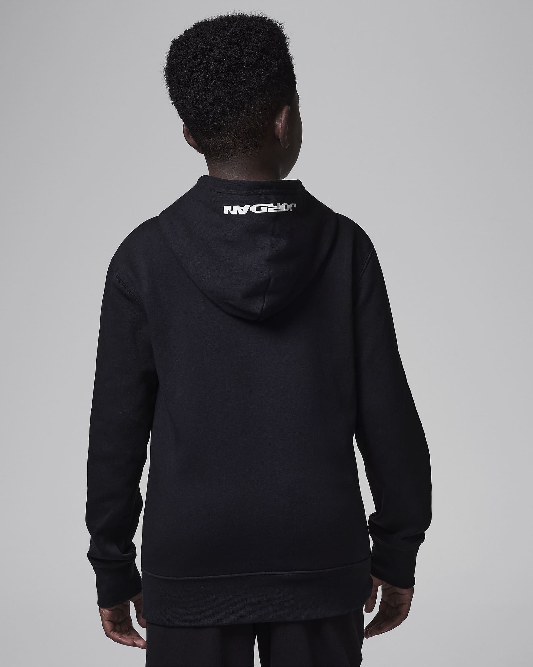 Jordan MJ Flight MVP Fleece-Hoodie für ältere Kinder - Schwarz