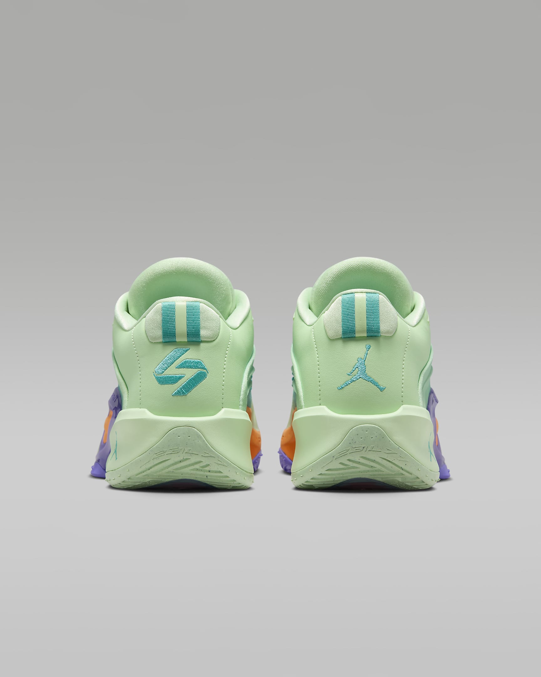 Luka 3 "Blurred Vision" Basketball Shoes - Vapor Green/Cone/Psychic Purple/Hyper Jade