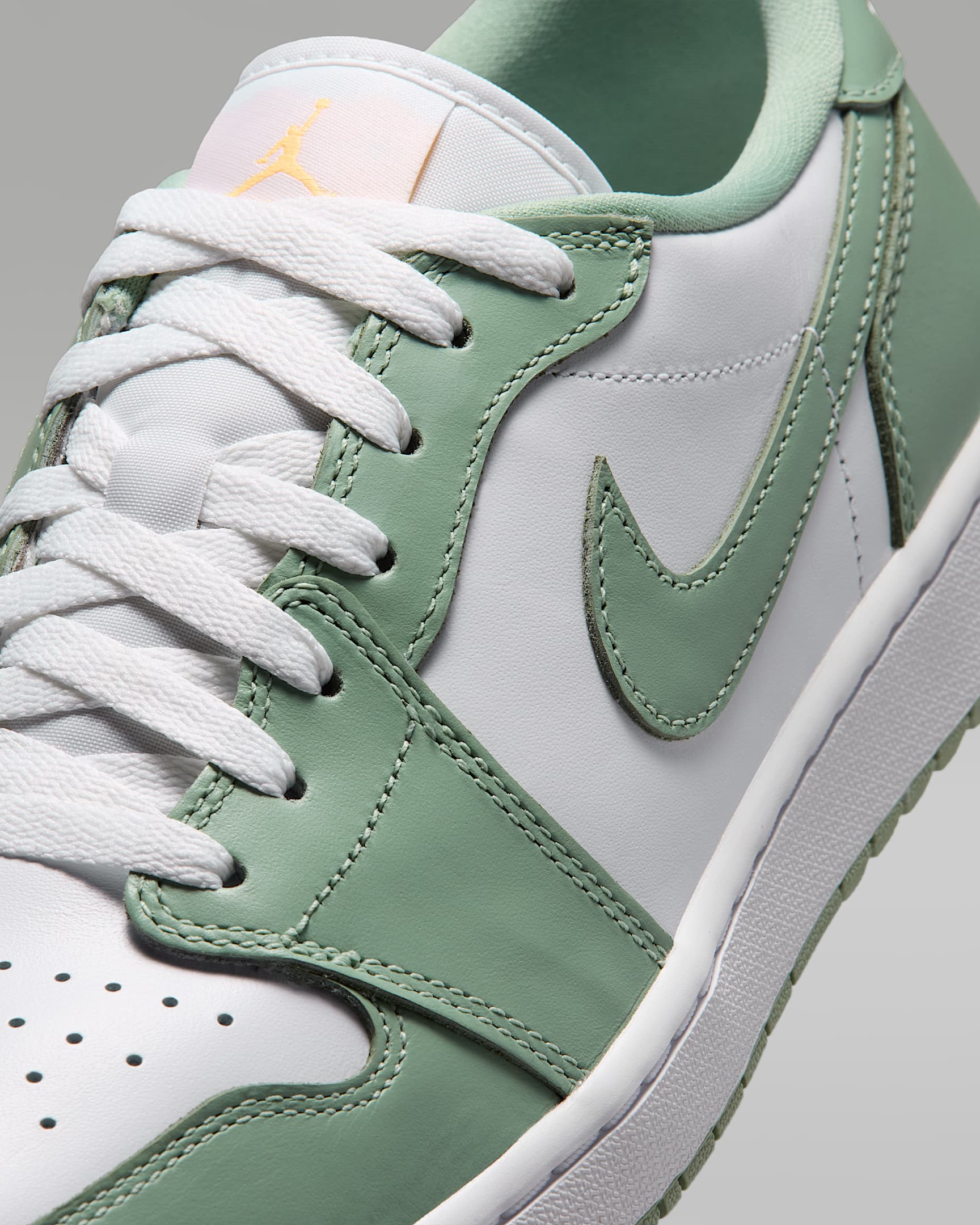 Scarpa da golf Air Jordan 1 Low G - Steam/Bianco/Tangerine Tint/Steam
