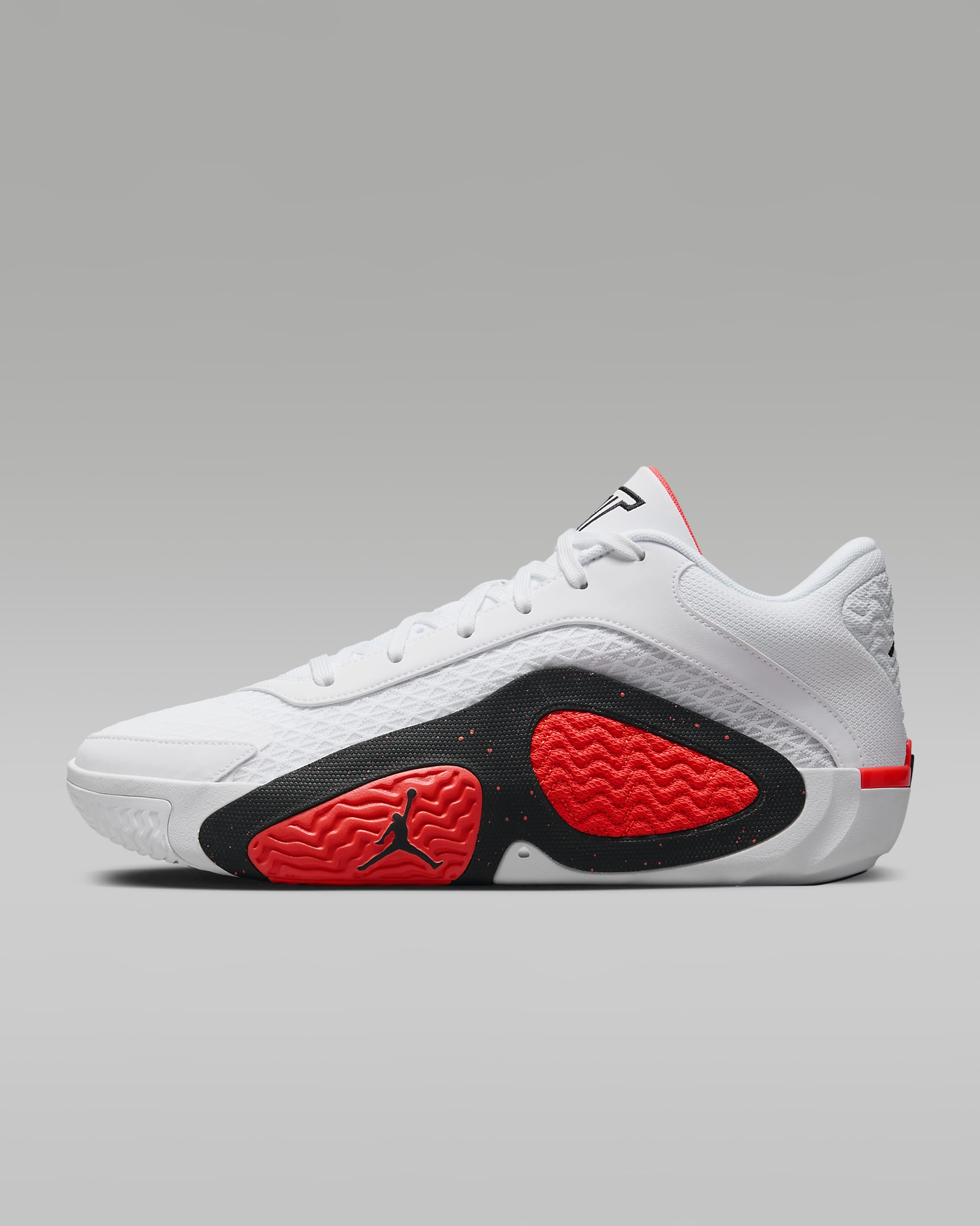 Tatum 2 "Red Cement" Basketball Shoes - White/Bright Crimson/Black