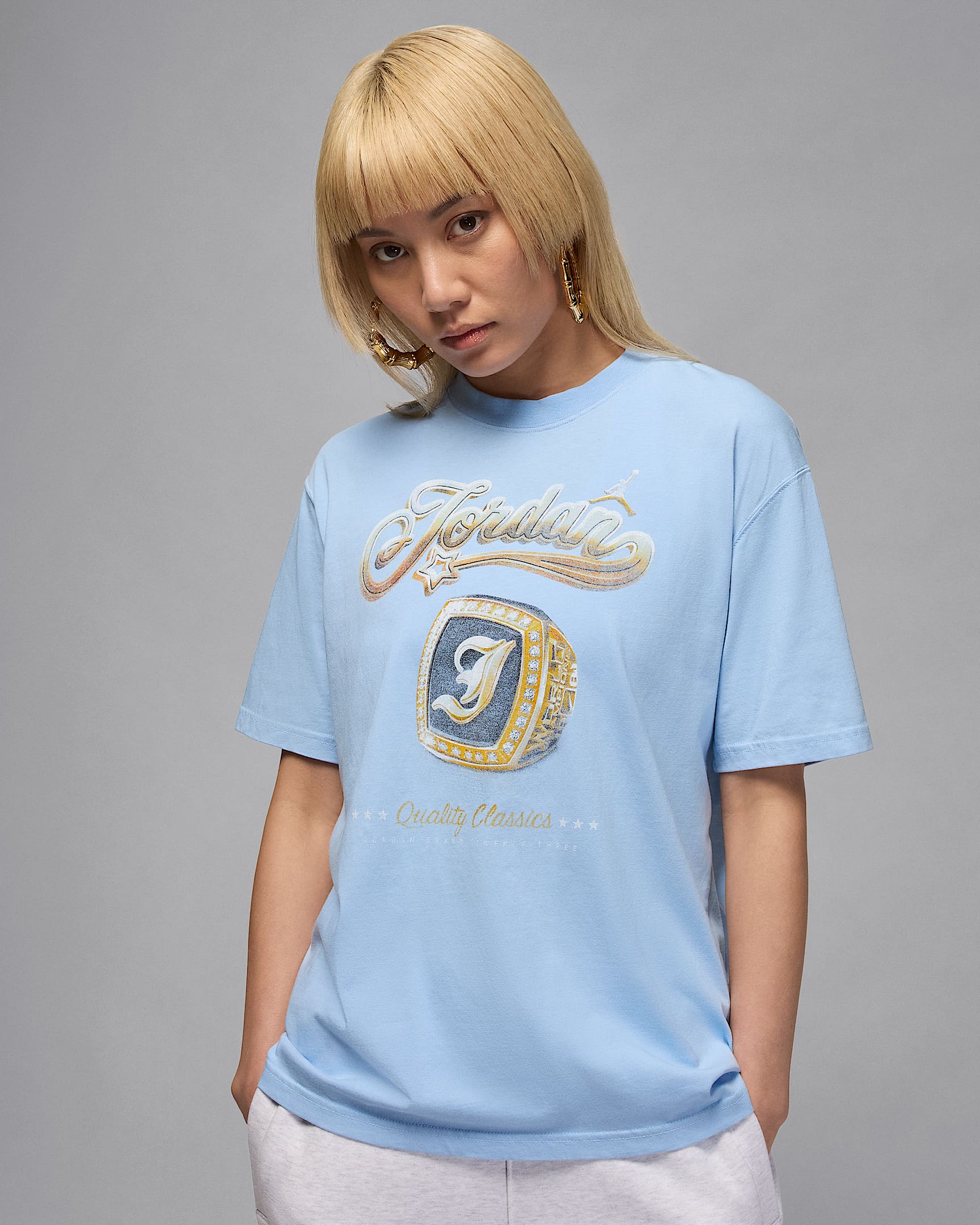 Jordan Women's Graphic T-Shirt - Psychic Blue